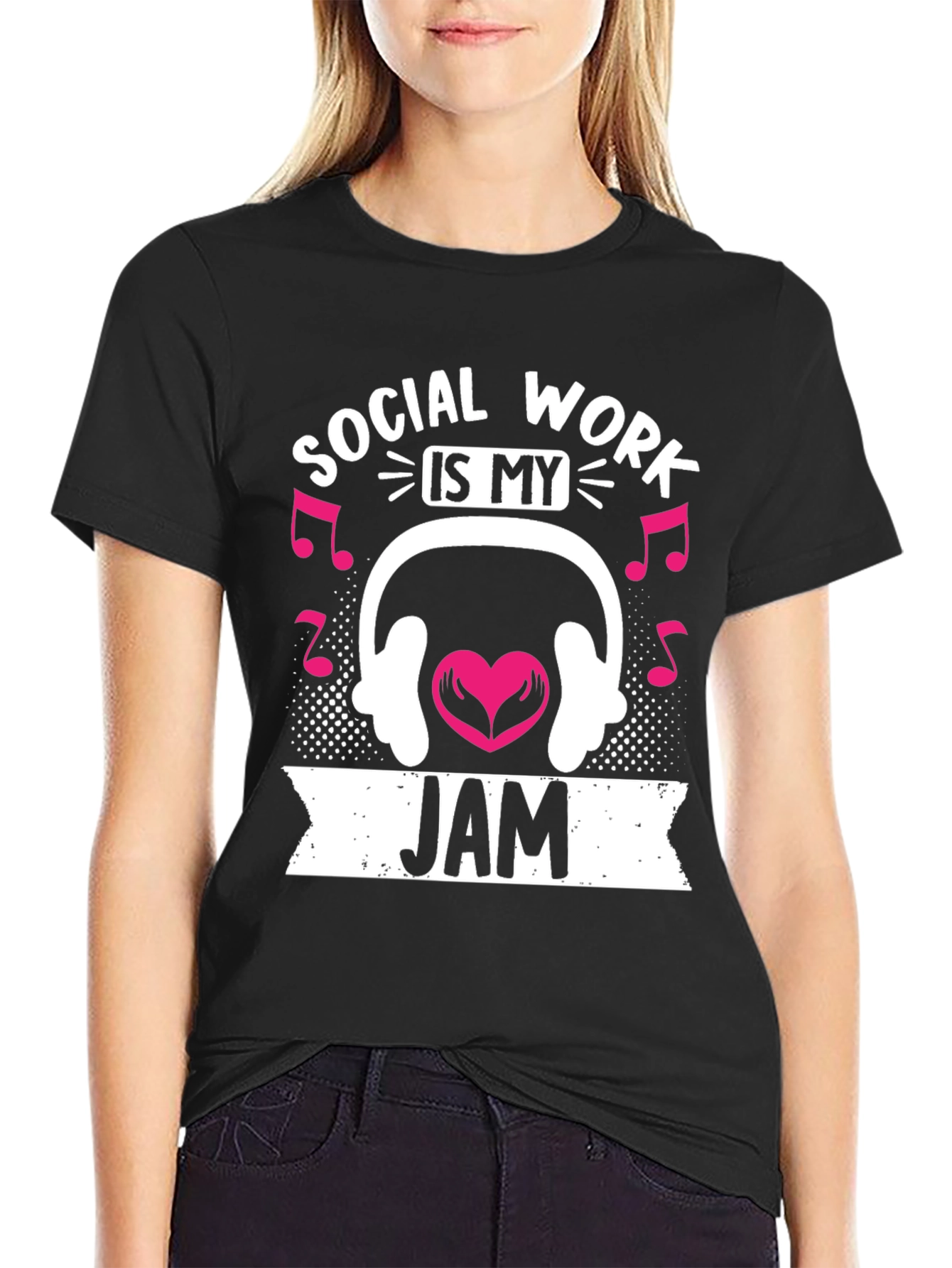 Social Work Is My Jam T-Shirt