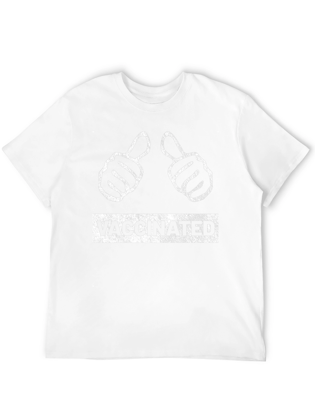 Vaccinated Thumbs Up T-Shirt