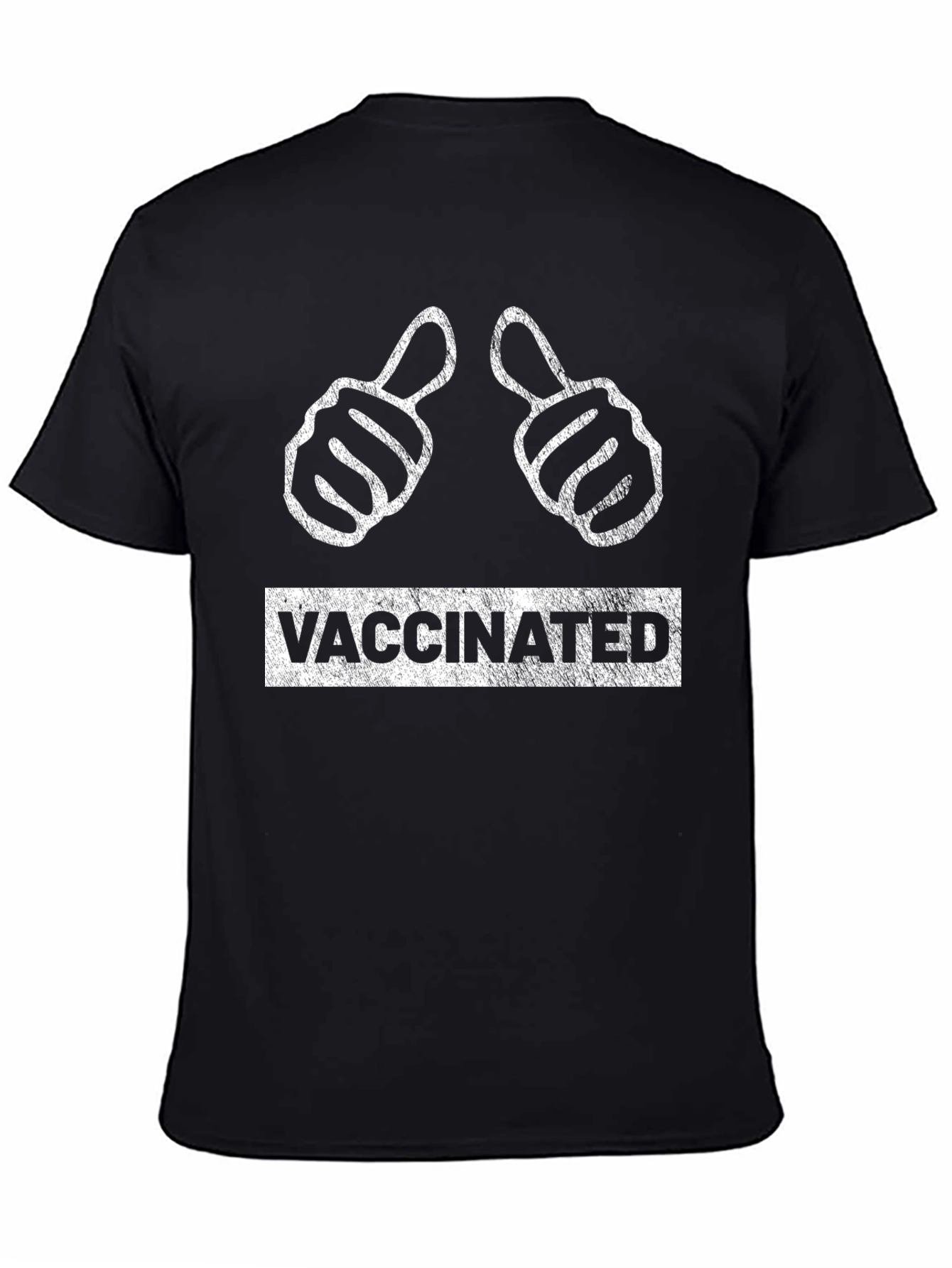 Vaccinated Thumbs Up T-Shirt