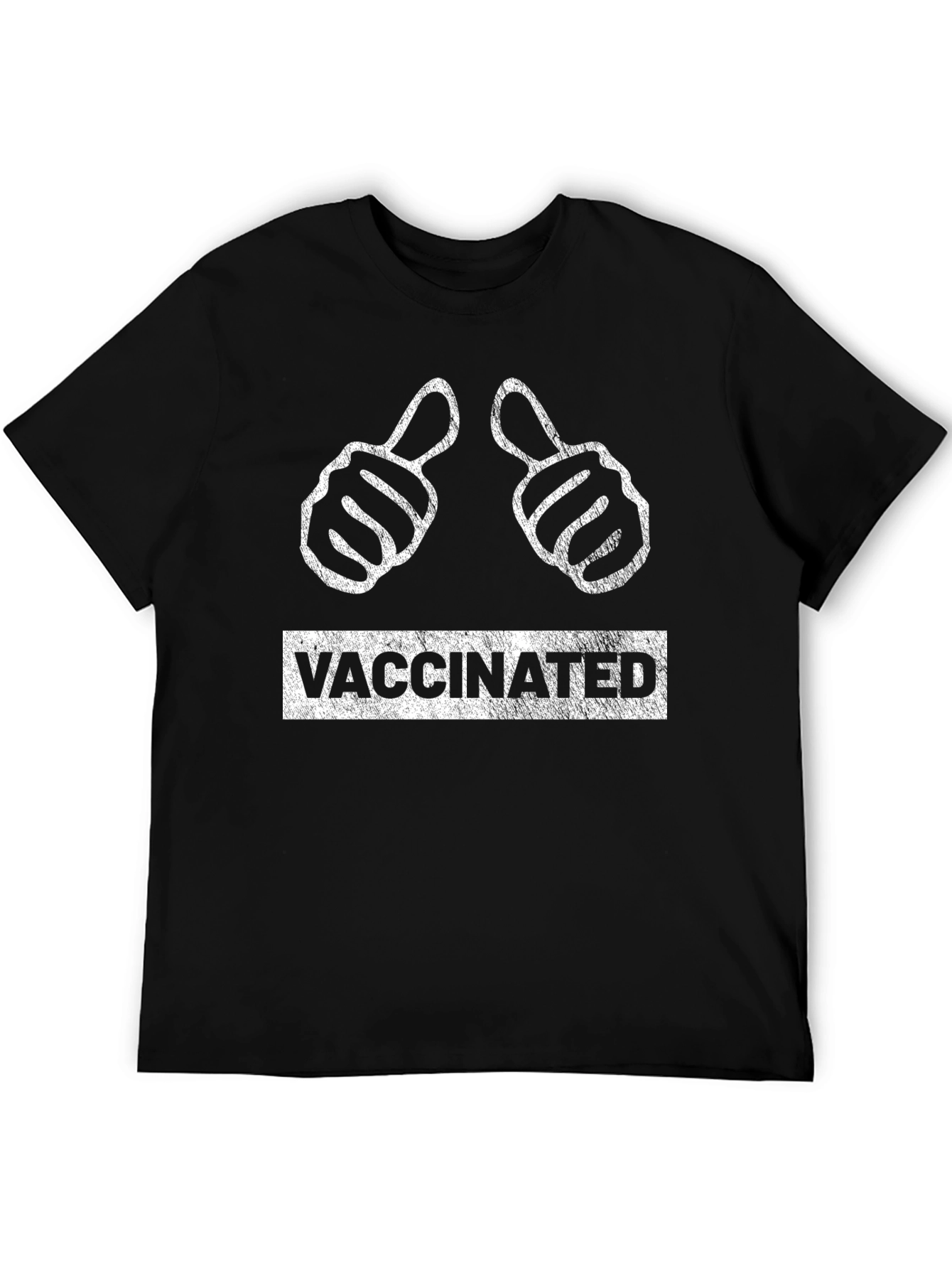 Vaccinated Thumbs Up T-Shirt