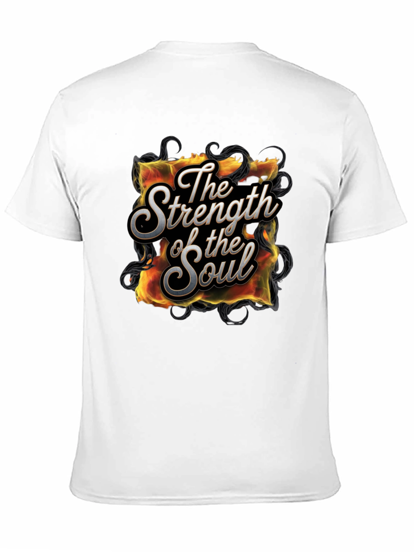 Strength of the Soul Graphic T-Shirt - Black