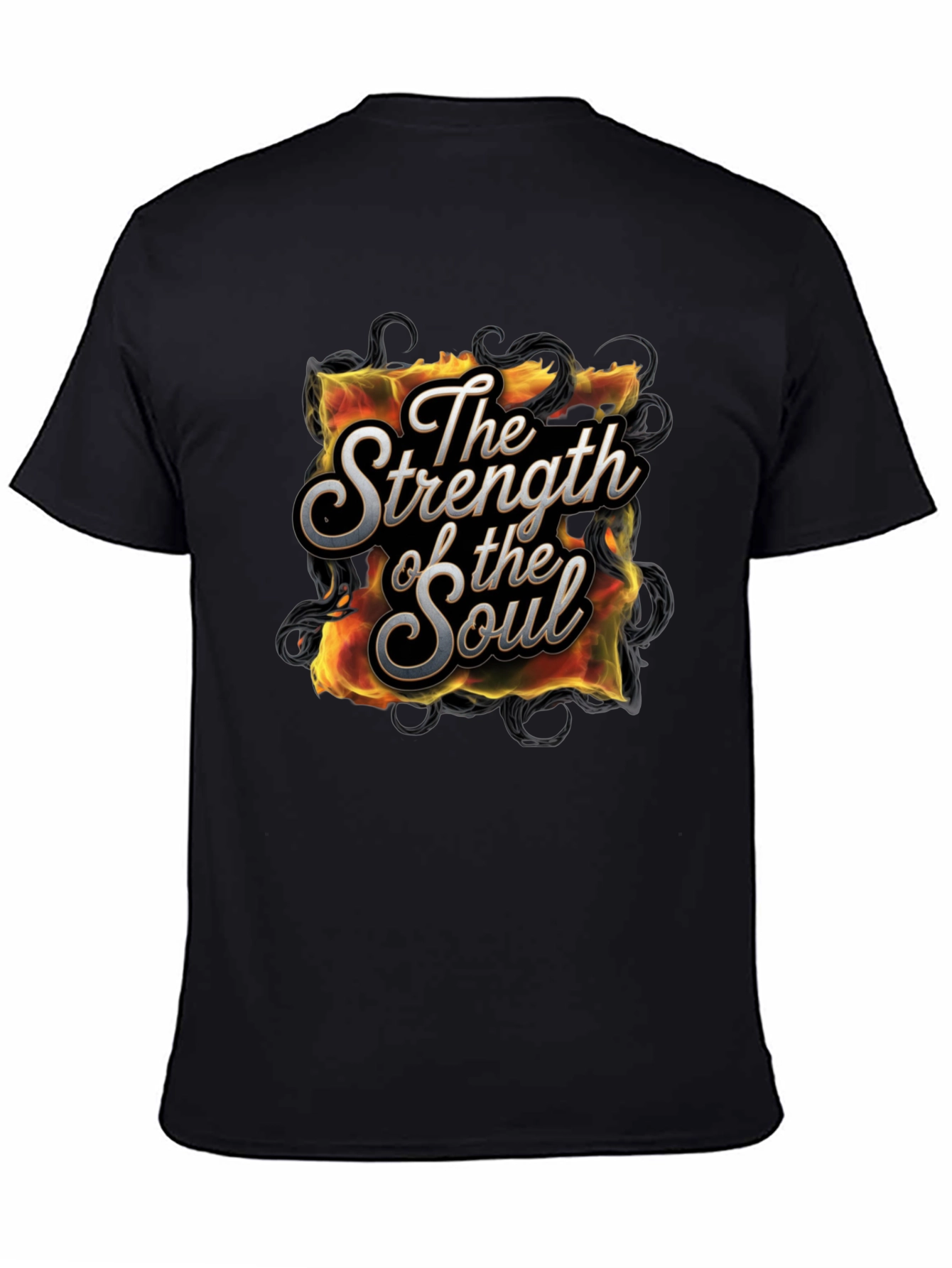 Strength of the Soul Graphic T-Shirt - Black