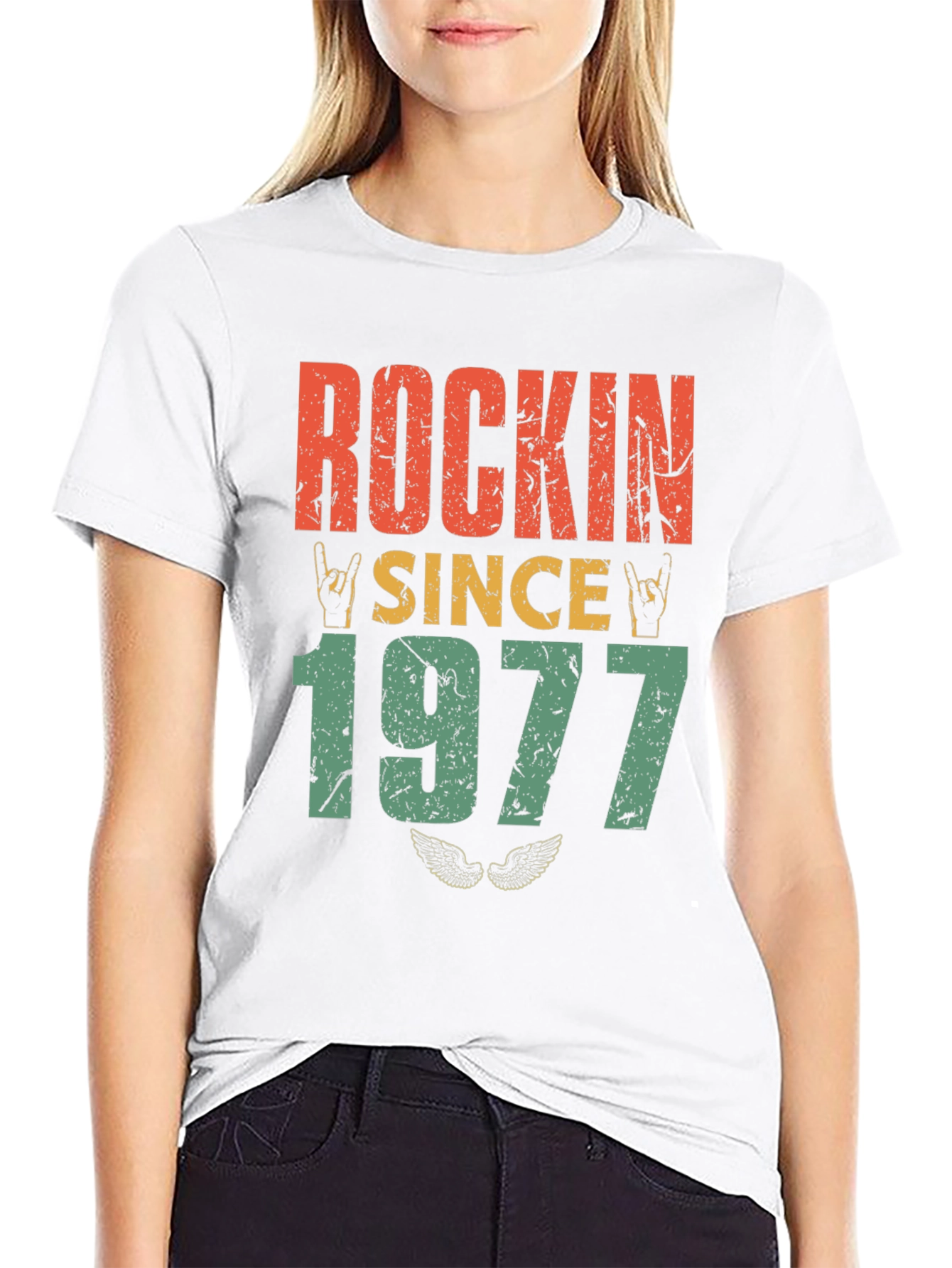 Rockin Since 1977 Graphic T-Shirt