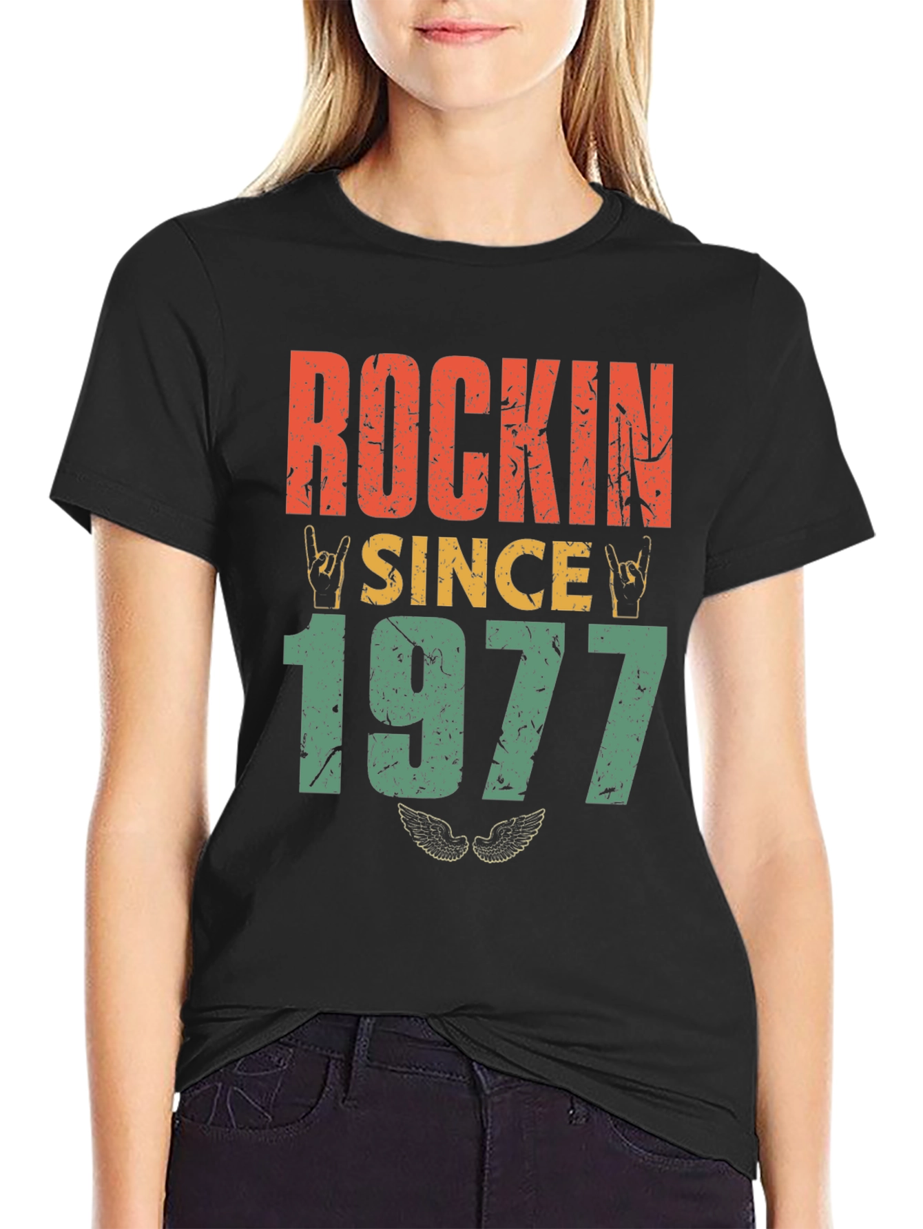 Rockin Since 1977 Graphic T-Shirt