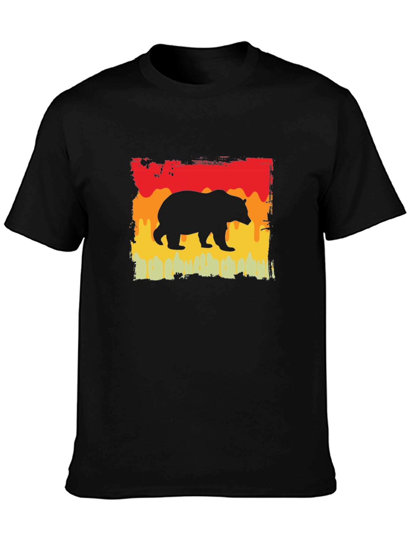 Retro Bear Graphic T-Shirt