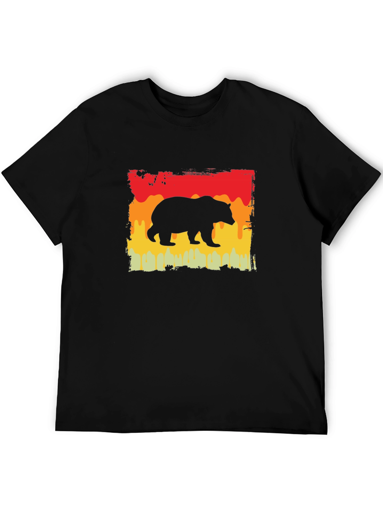 Retro Bear Graphic T-Shirt