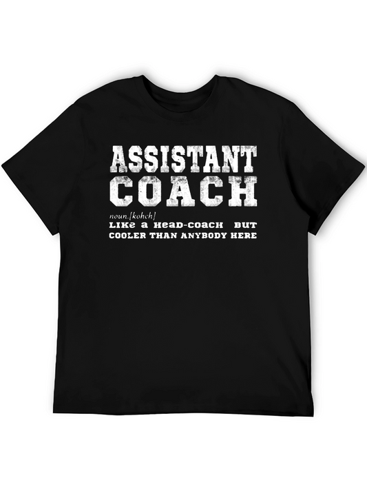 Assistant Coach Novelty Graphic Tee