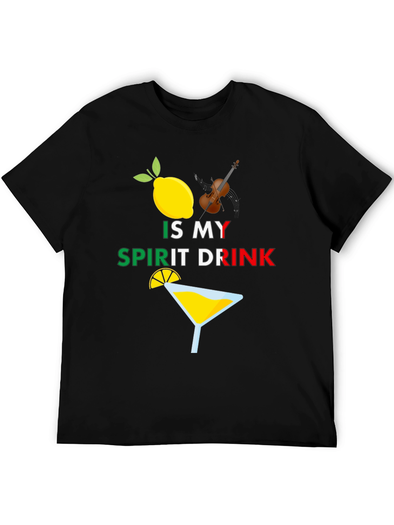 Lemon Martini Spirit Drink T-Shirt