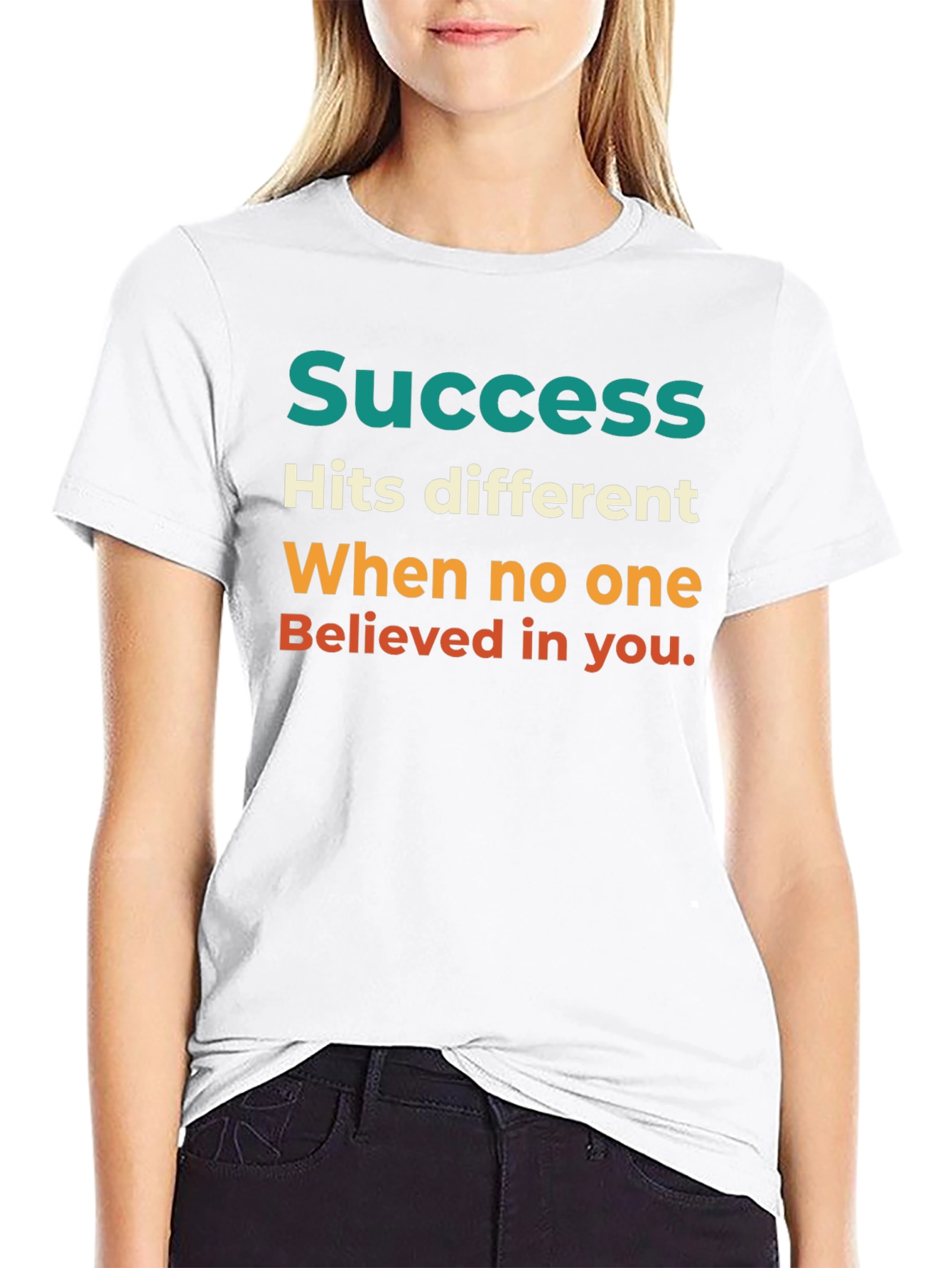 Success Motivational Graphic T-Shirt