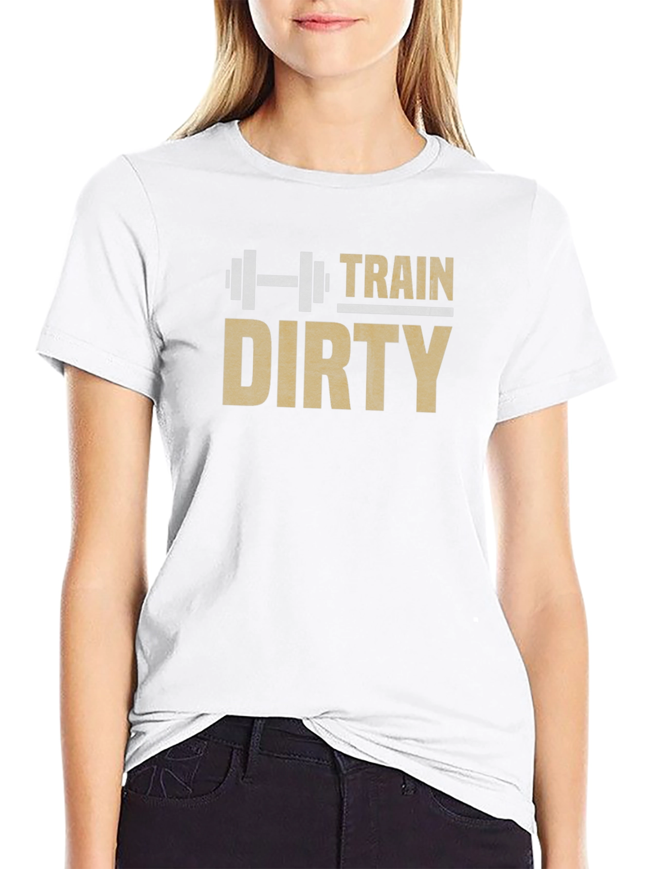 Train Dirty Graphic T-Shirt - Fitness Apparel