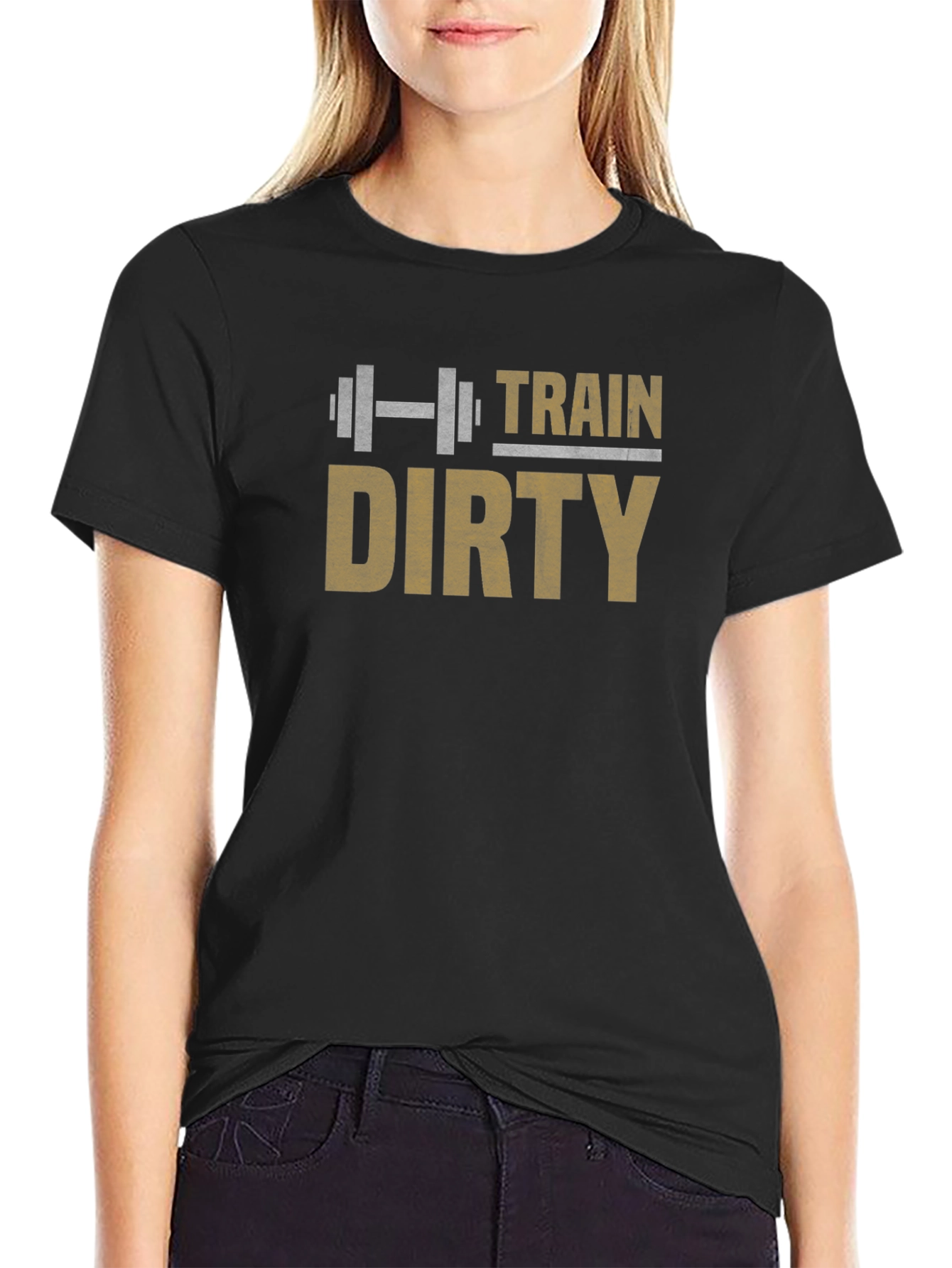 Train Dirty Graphic T-Shirt - Fitness Apparel