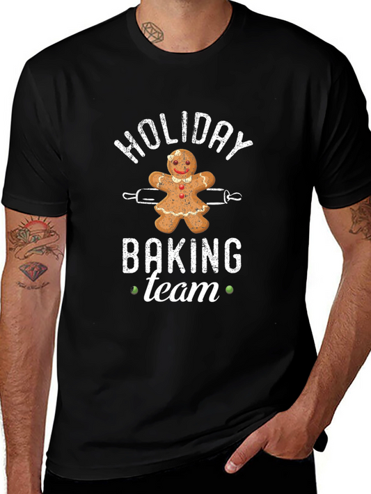Holiday Baking Team Gingerbread T-Shirt