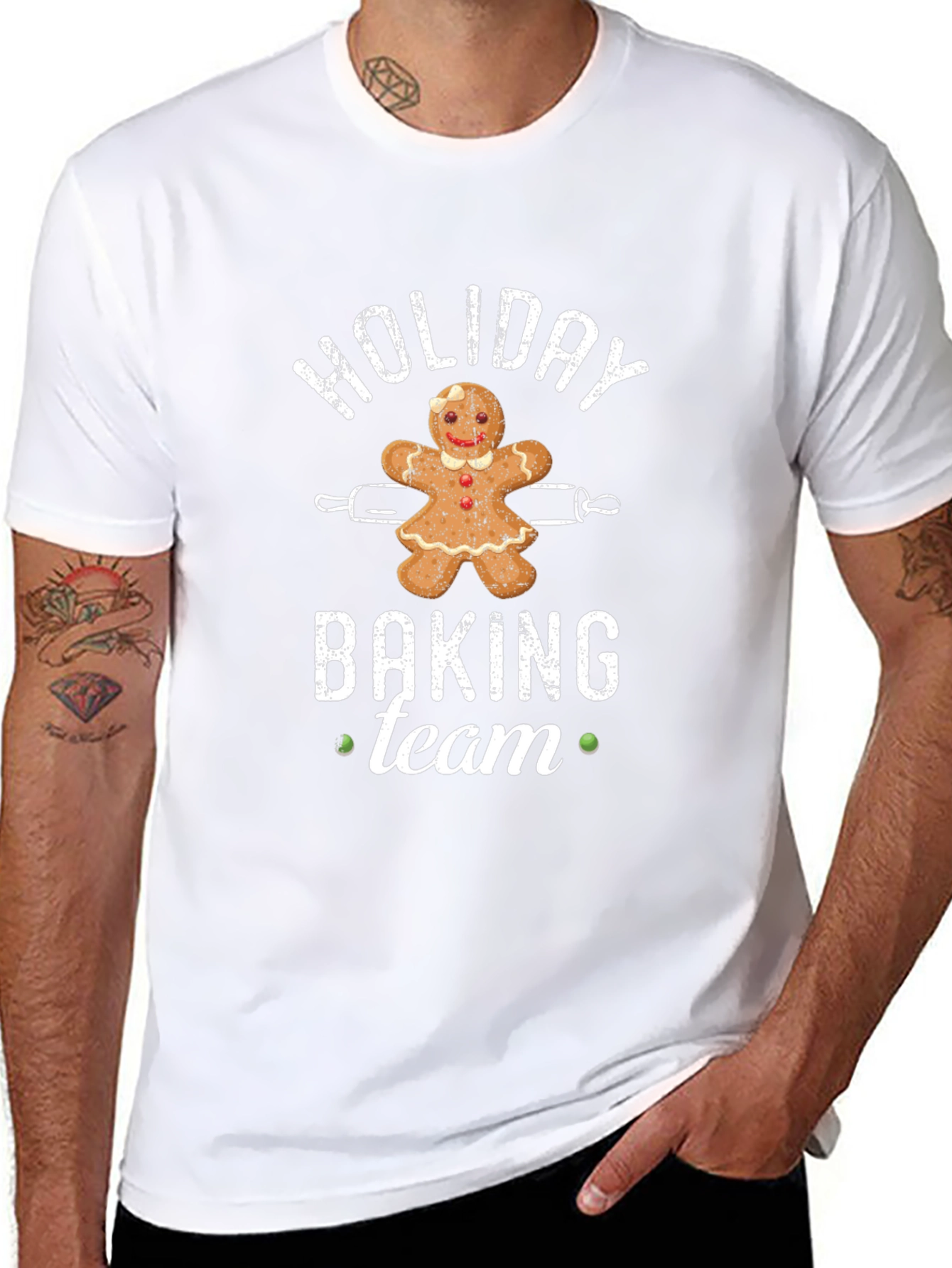 Holiday Baking Team Gingerbread T-Shirt