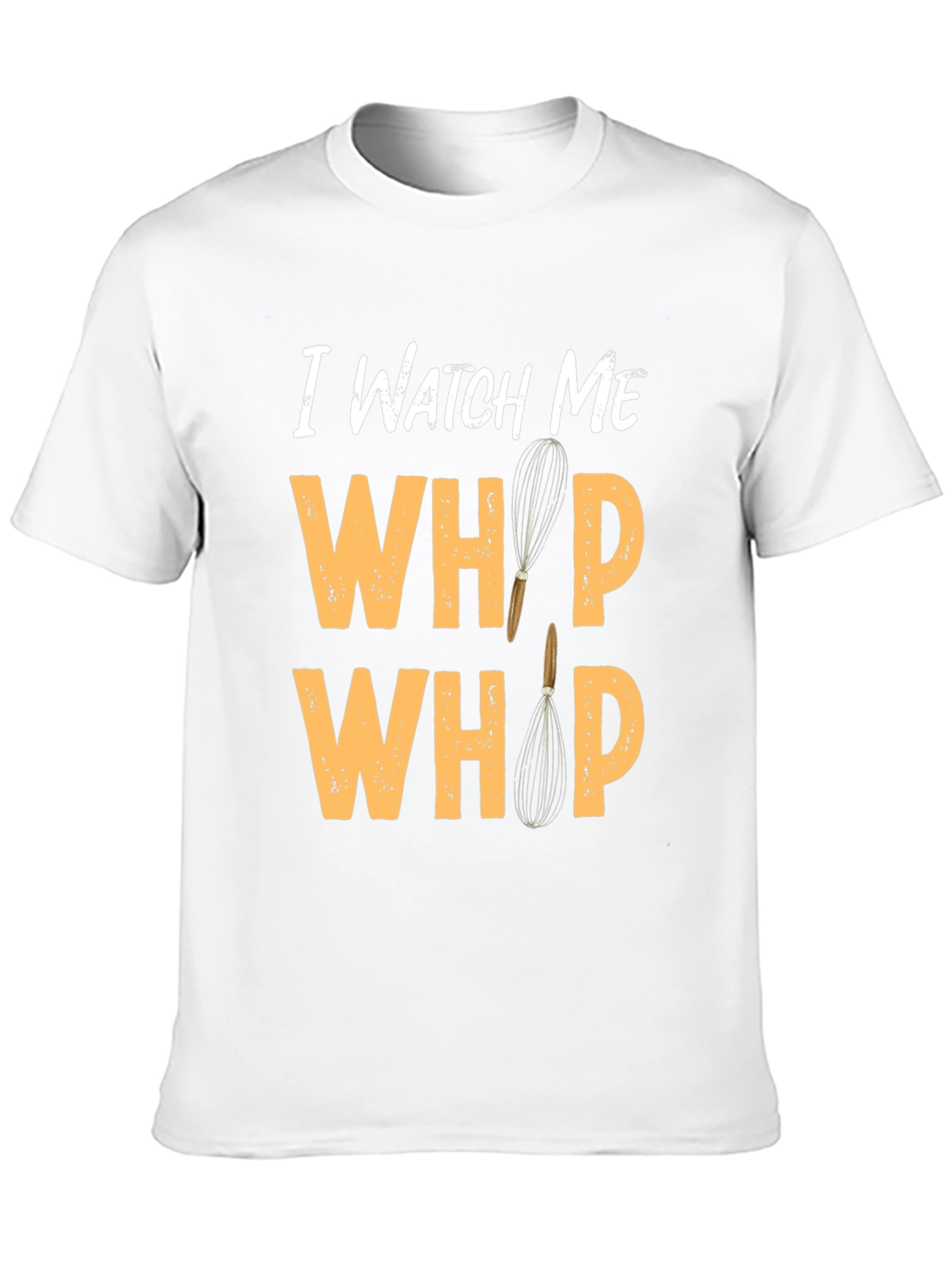 Watch Me Whip Novelty Black T-Shirt