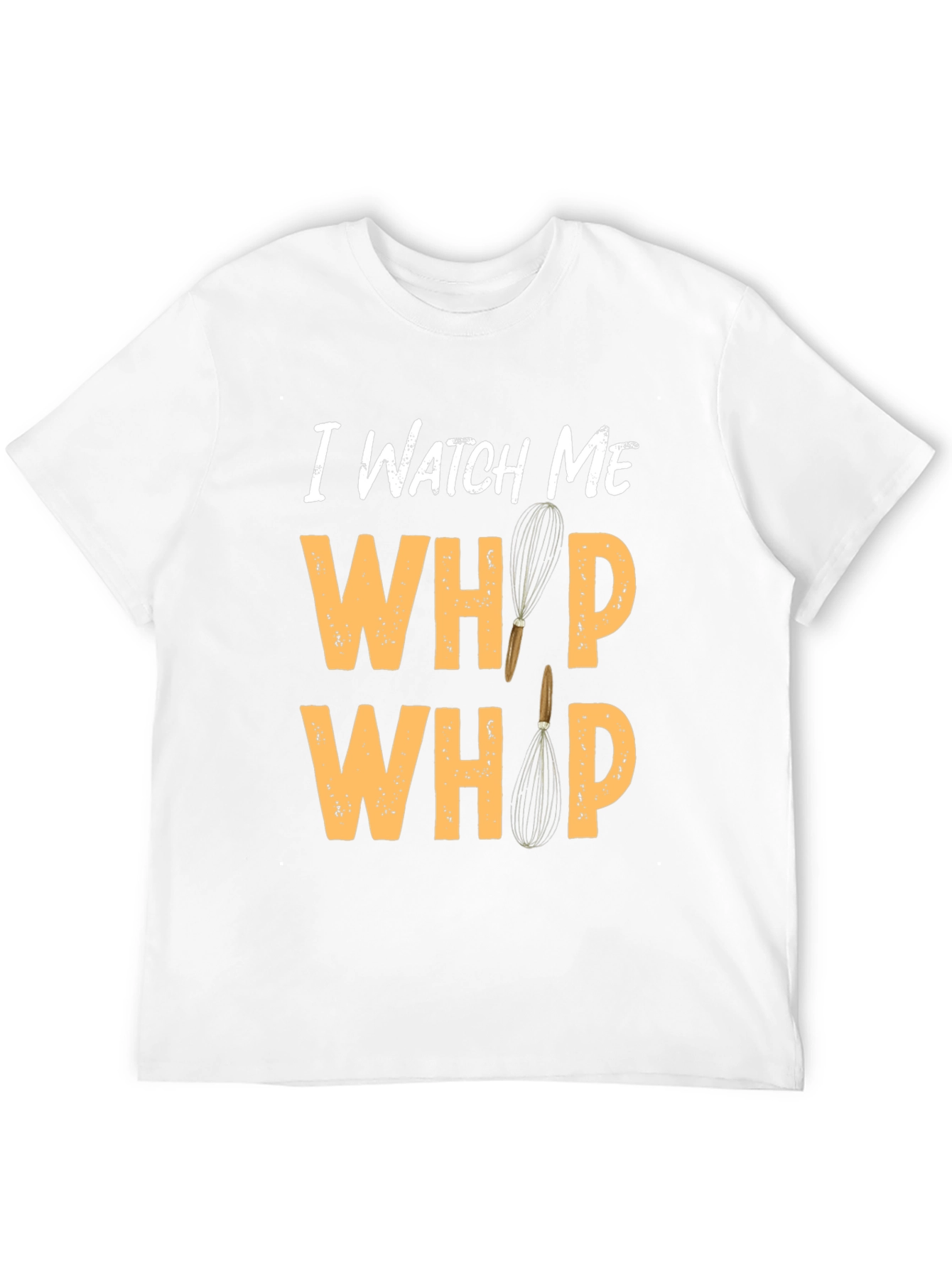 Watch Me Whip Novelty Black T-Shirt