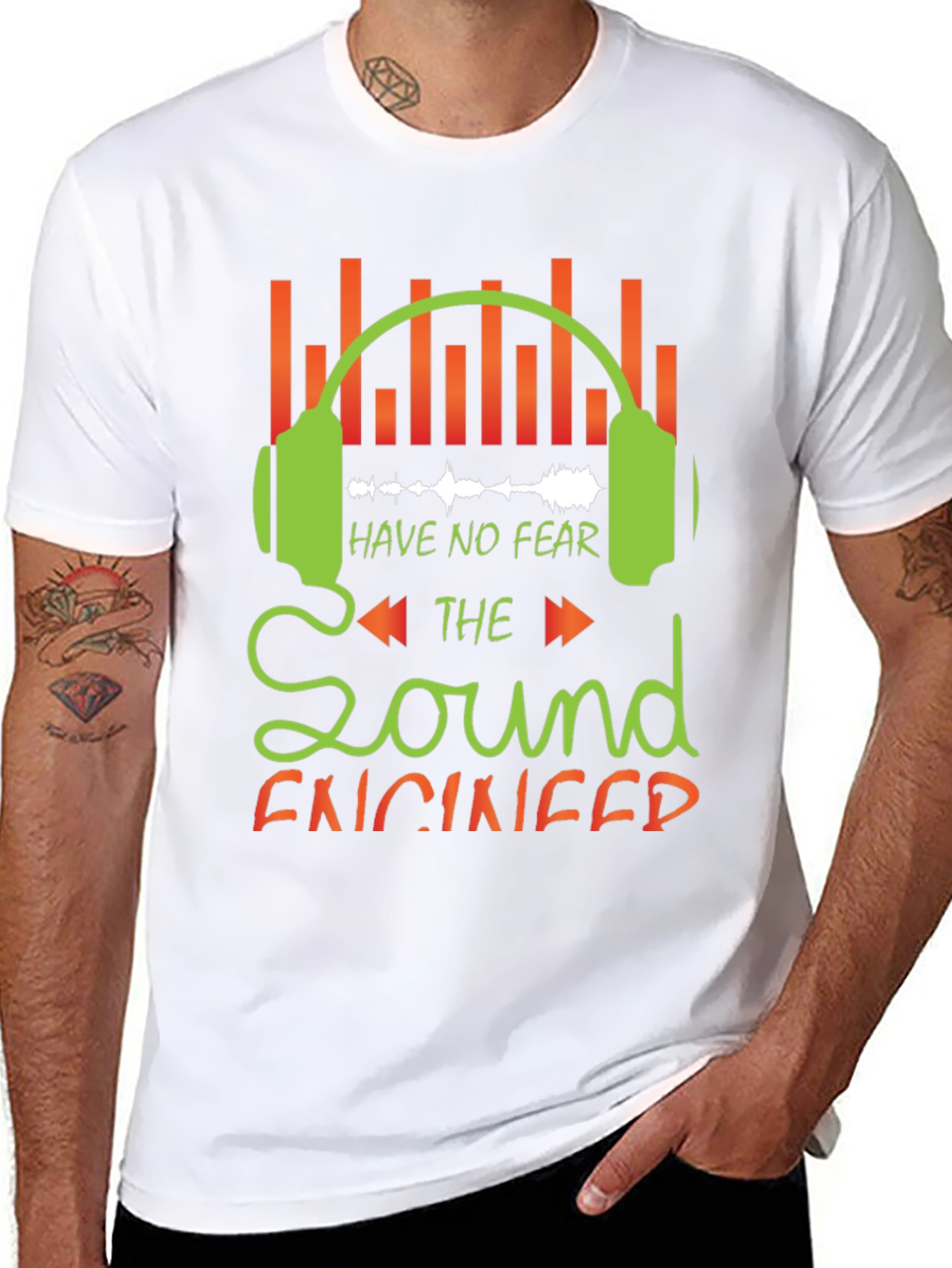 Sound Engineer Graphic Tee - Have No Fear!