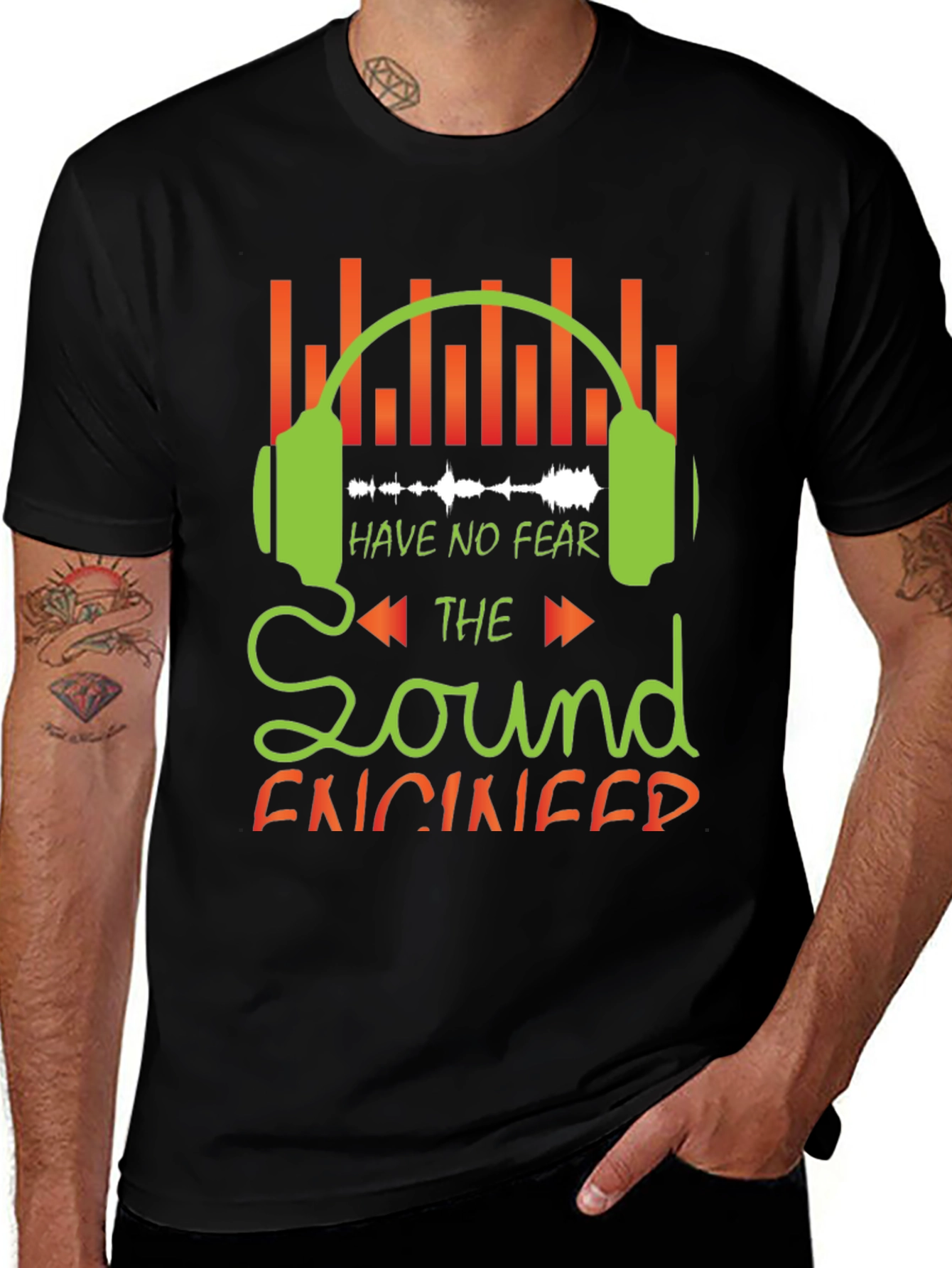 Sound Engineer Graphic Tee - Have No Fear!