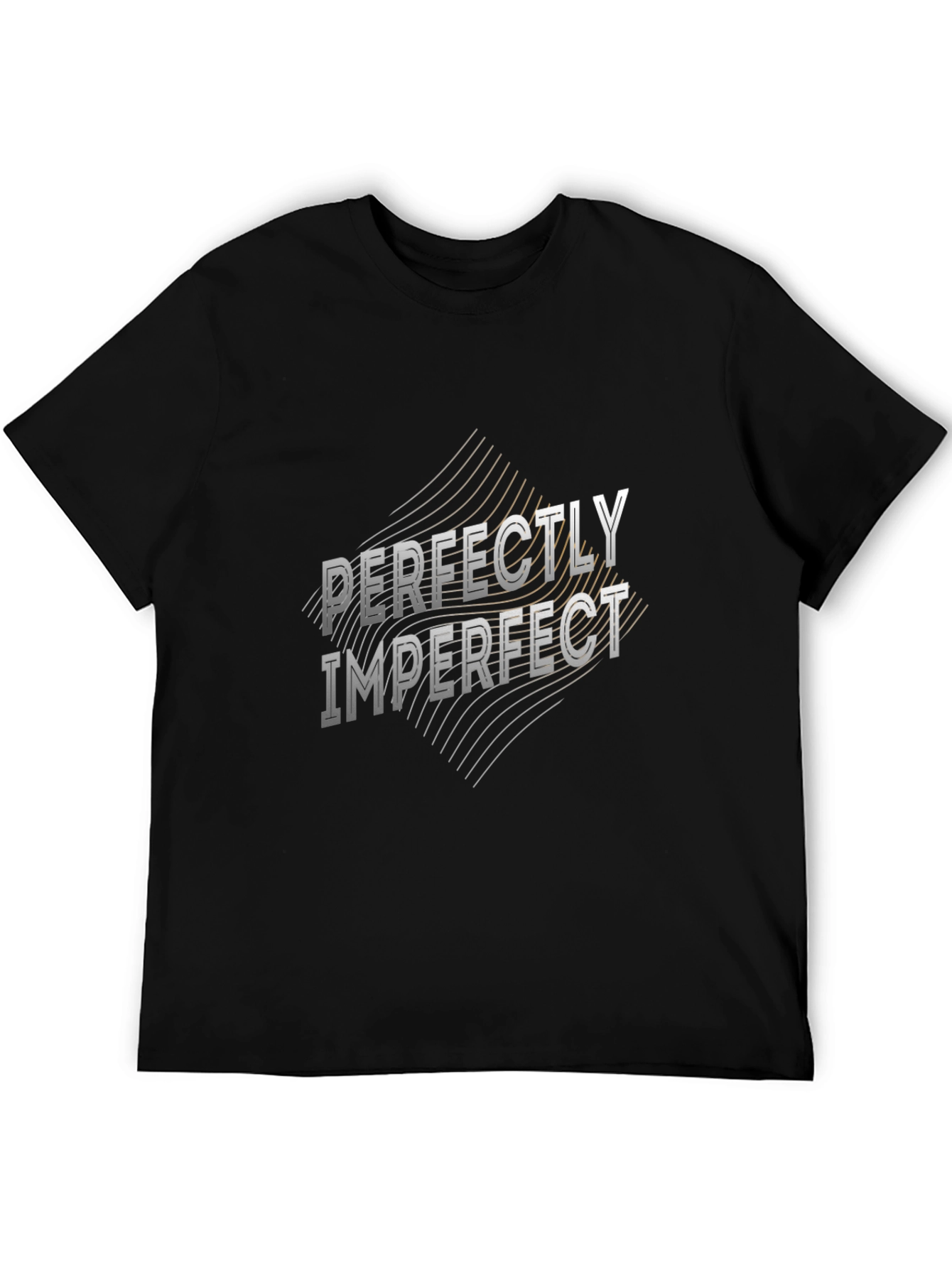 Perfectly Imperfect Black T-Shirt