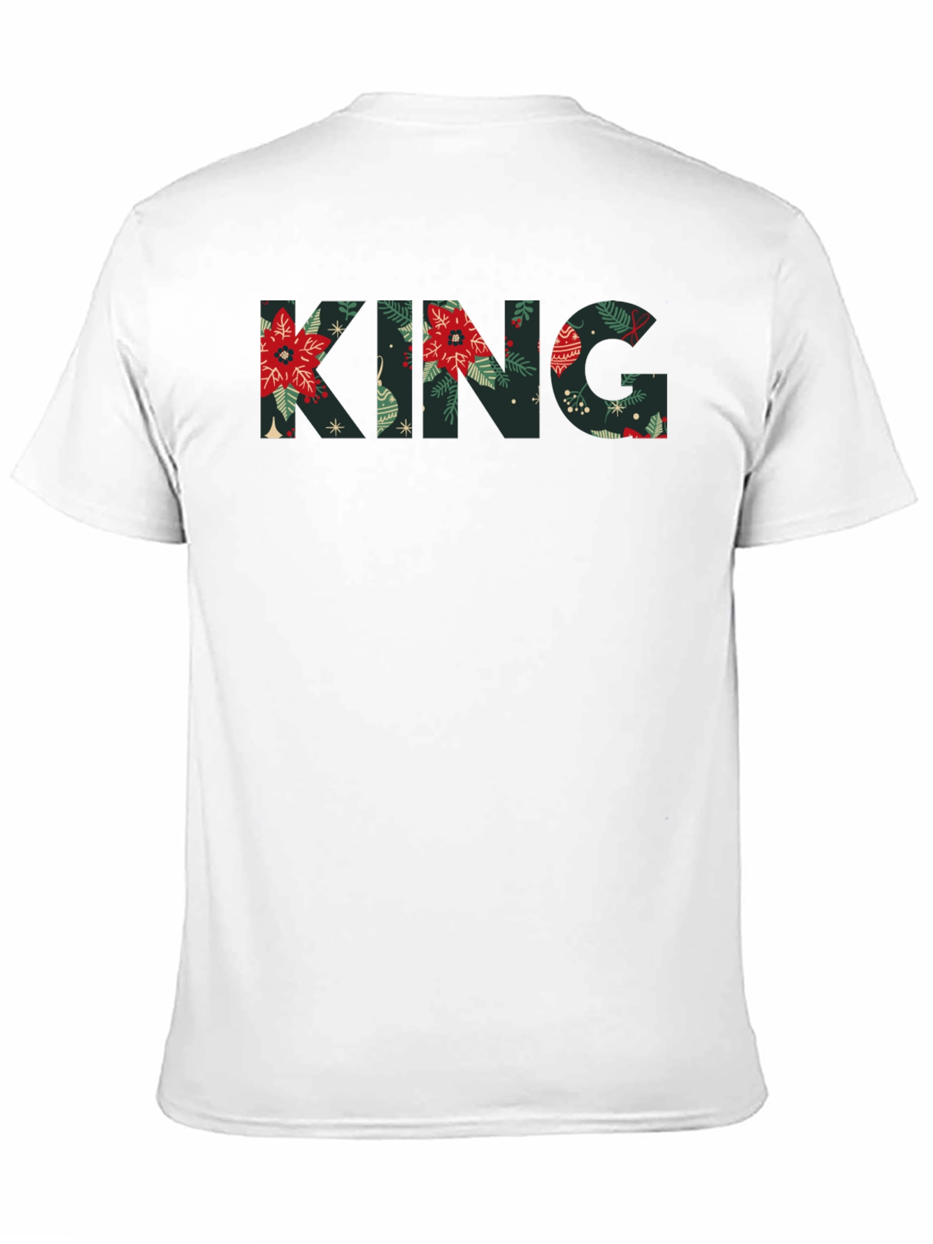 Christmas King Graphic Tee - Holiday T-Shirt
