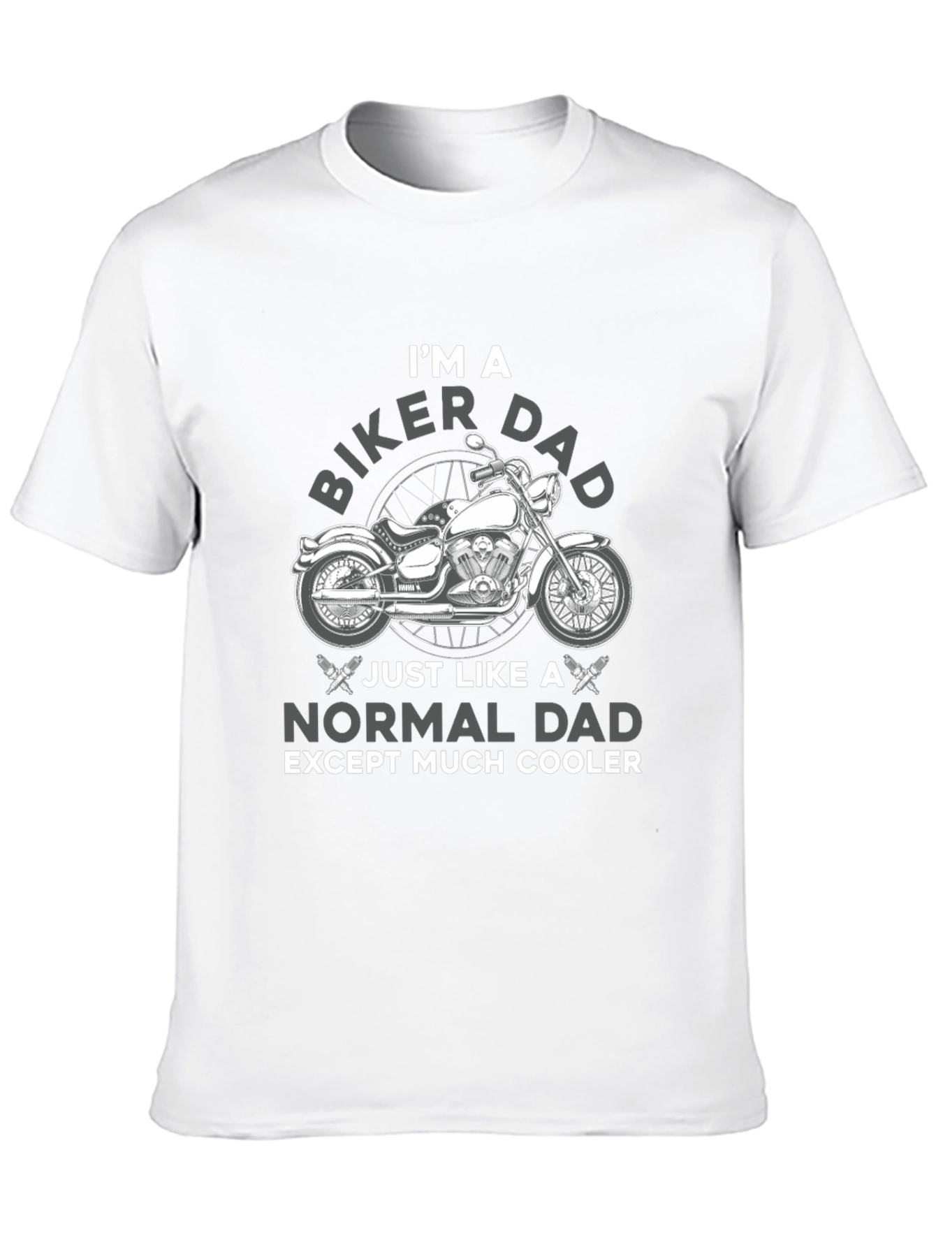 Biker Dad T-Shirt - Much Cooler