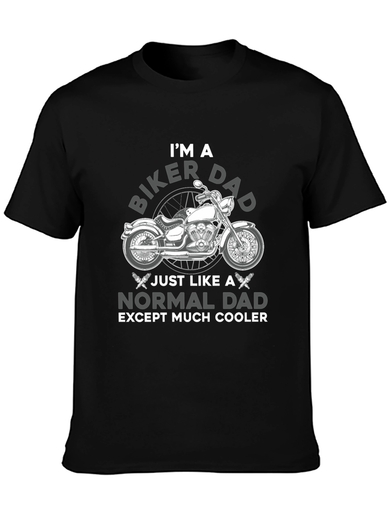 Biker Dad T-Shirt - Much Cooler