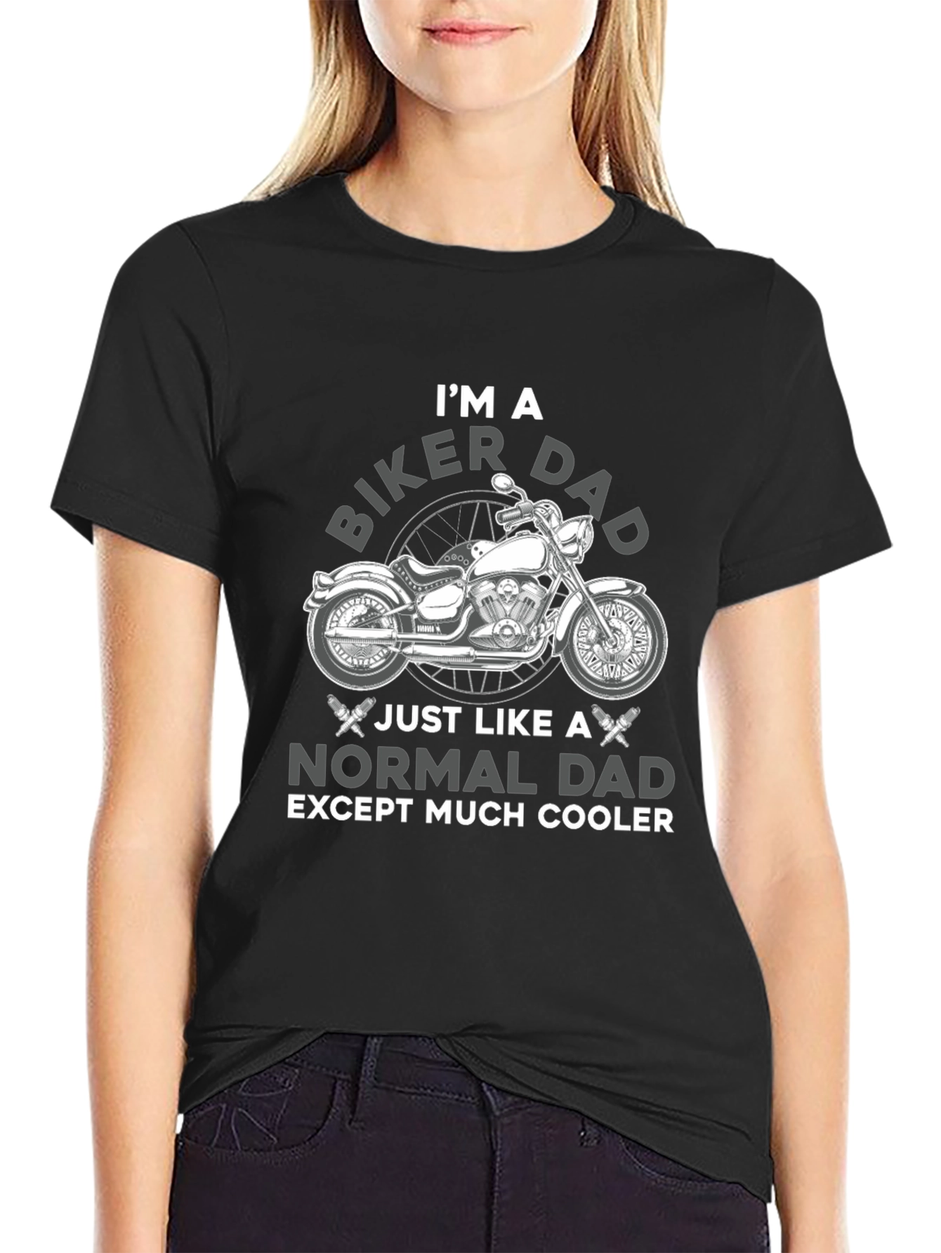 Biker Dad T-Shirt - Much Cooler