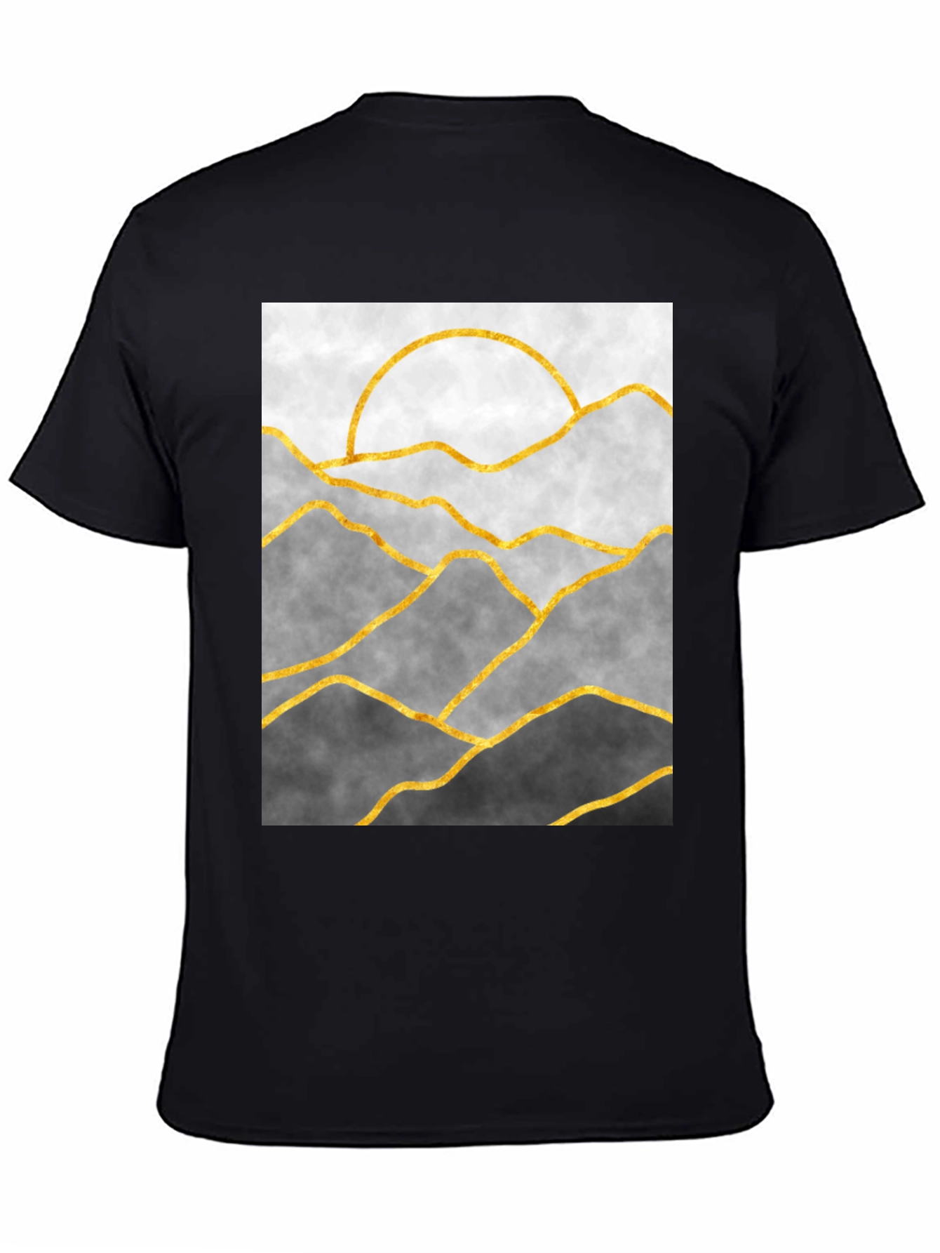 Mountains Graphic Tee - Stylish Landscape Design