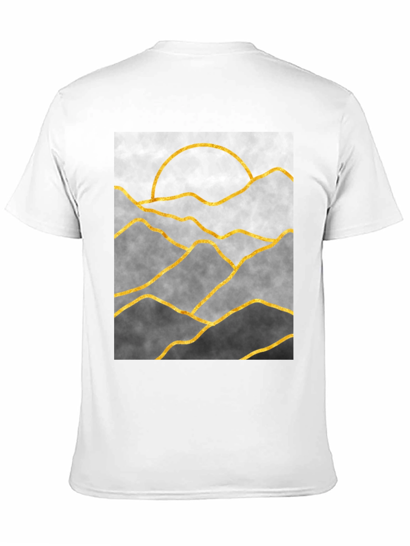 Mountains Graphic Tee - Stylish Landscape Design