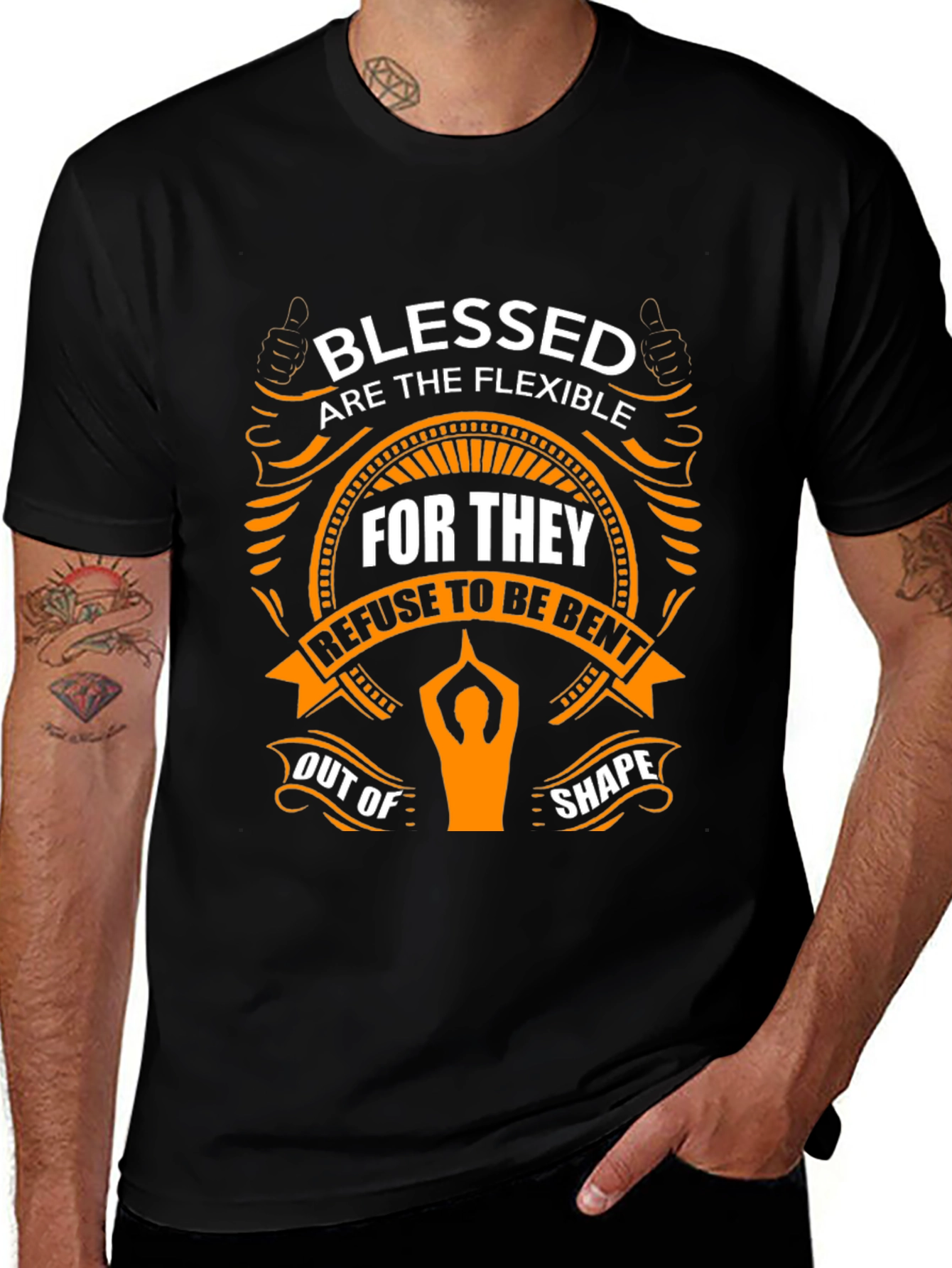 Blessed are the Flexible Graphic Tee