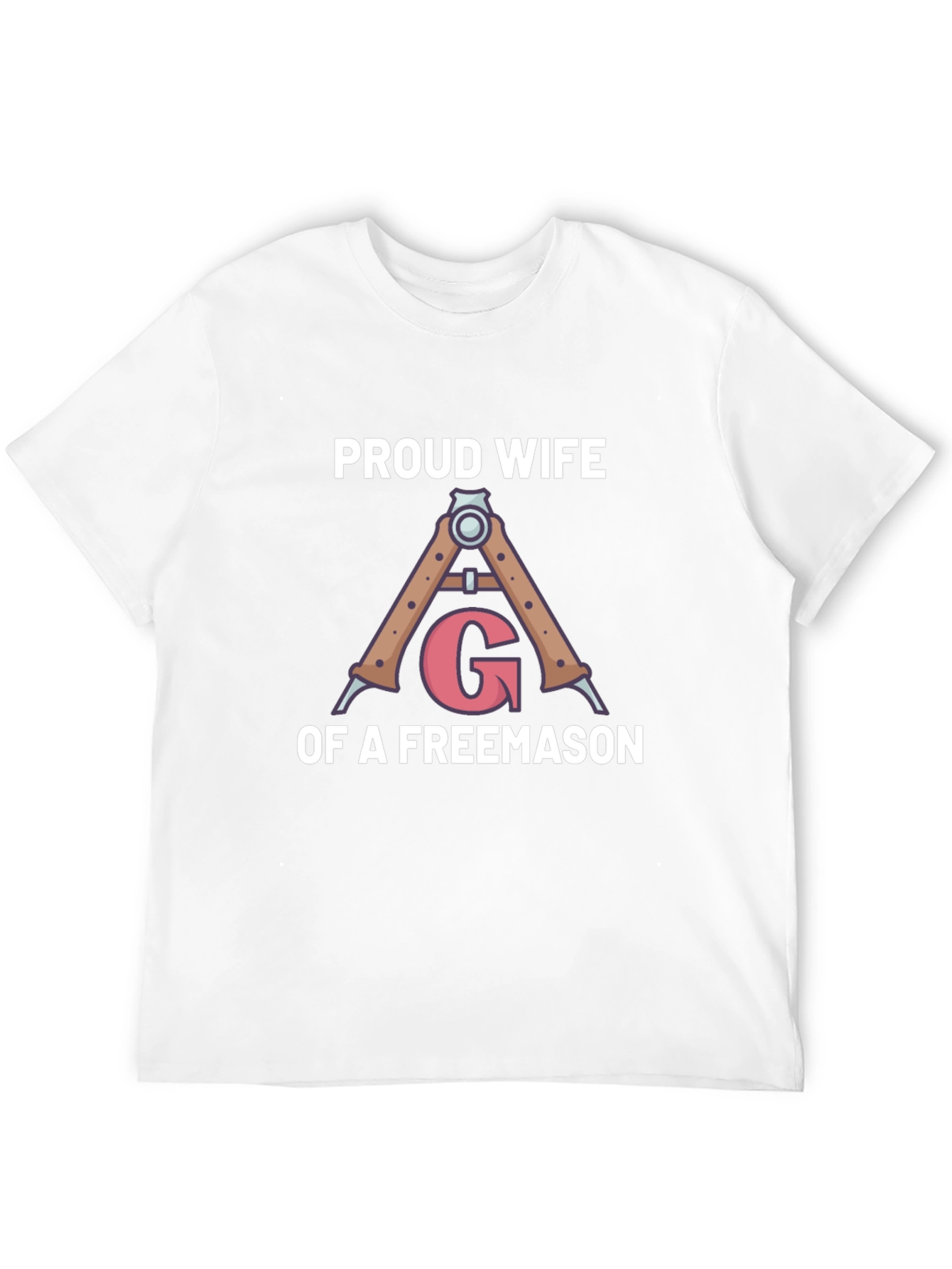 Proud Wife of a Freemason Graphic T-Shirt