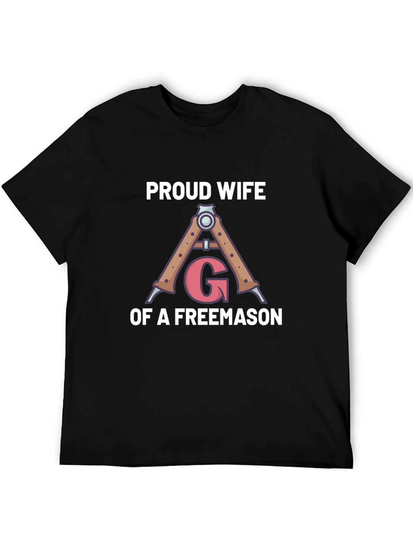 Proud Wife of a Freemason Graphic T-Shirt
