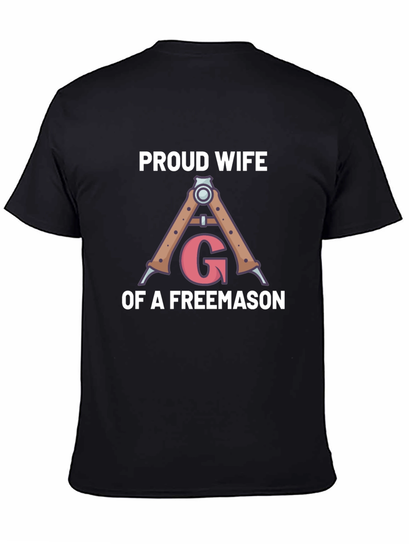 Proud Wife of a Freemason Graphic T-Shirt