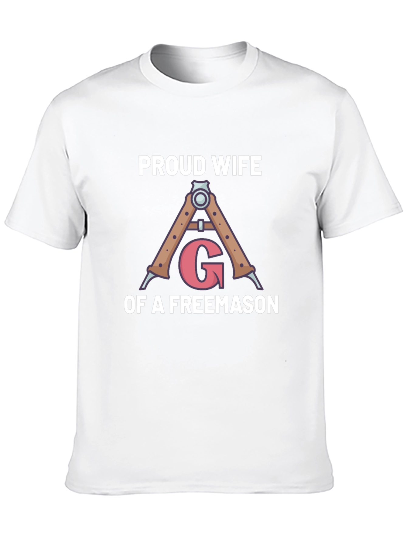 Proud Wife of a Freemason Graphic T-Shirt