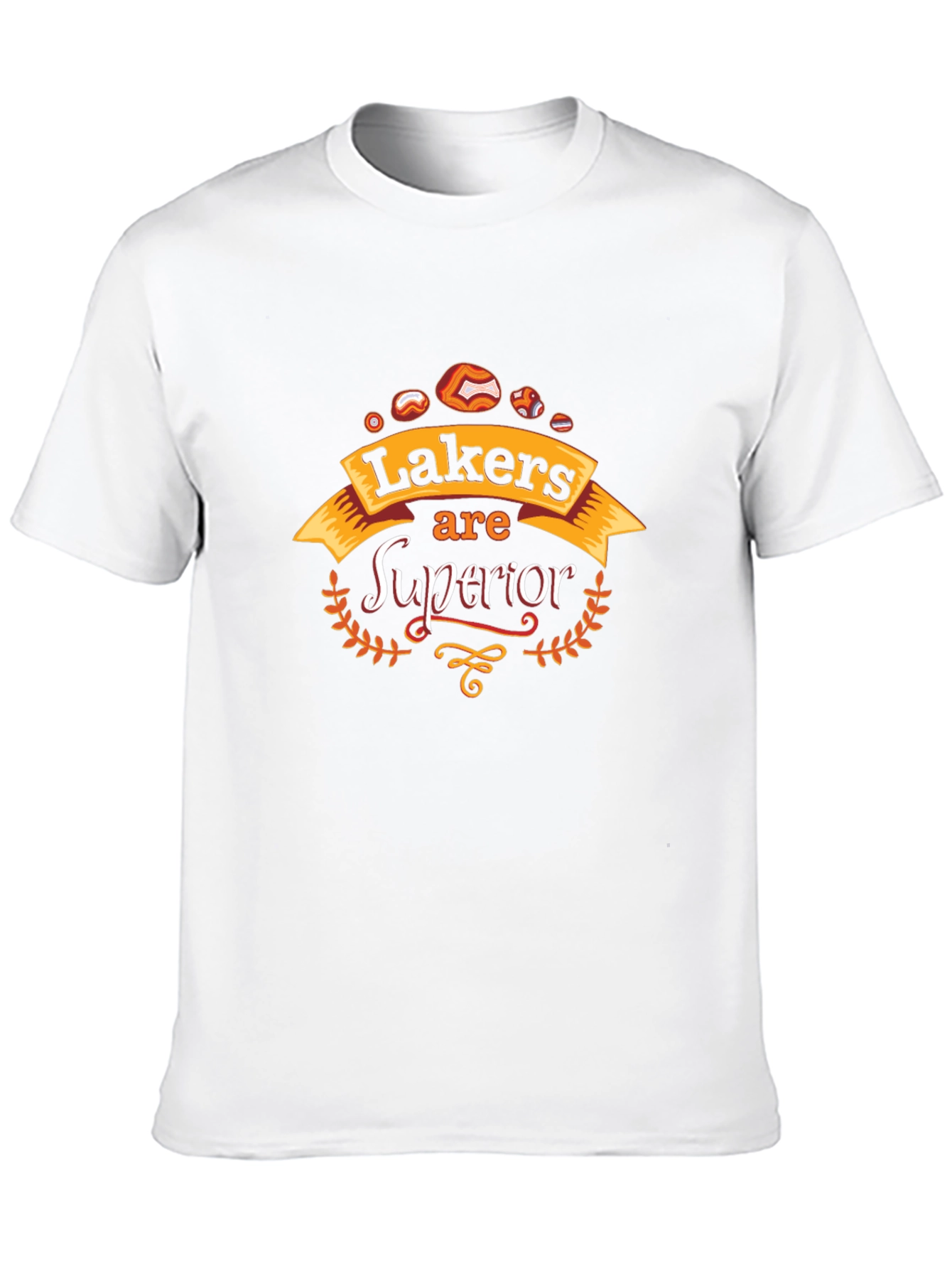 Lakers Superior Black Graphic Tee