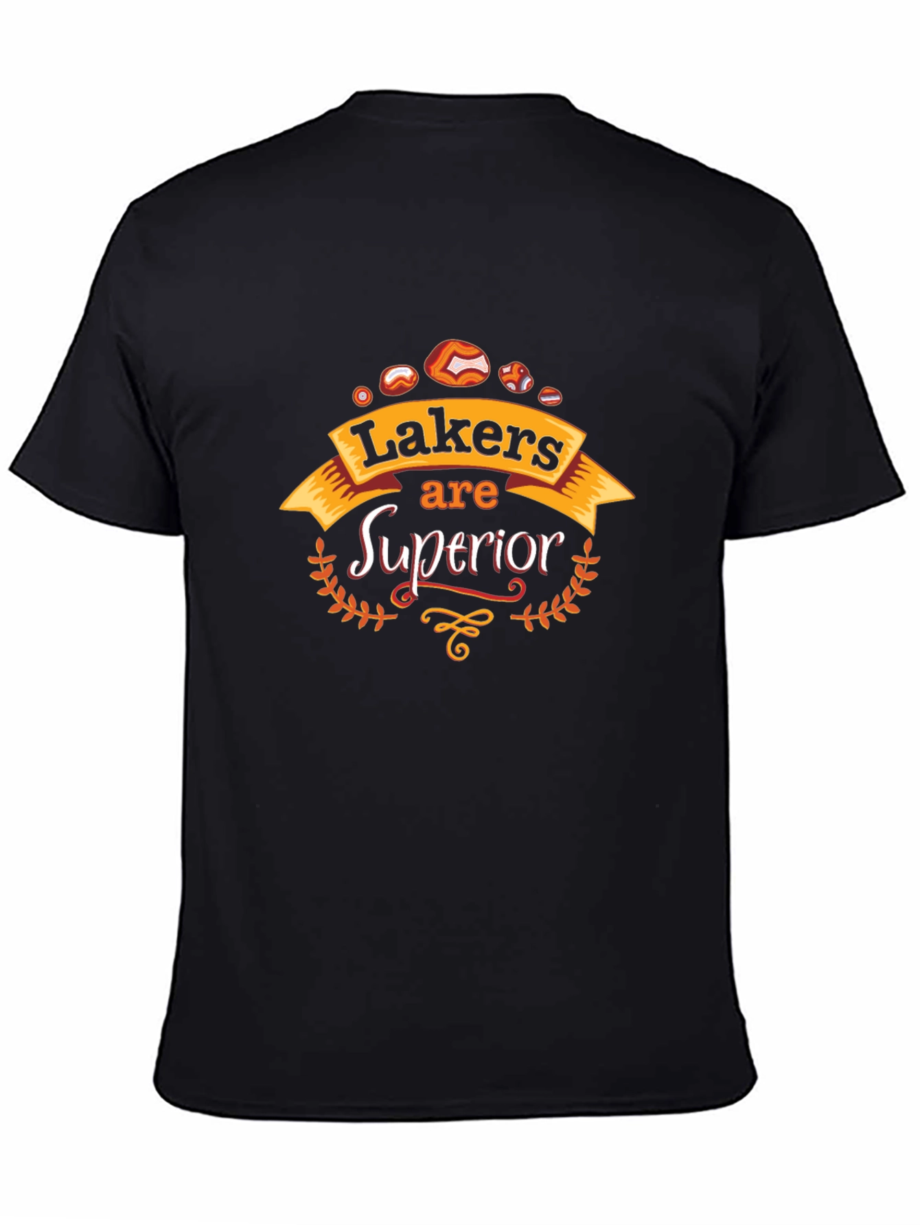 Lakers Superior Black Graphic Tee