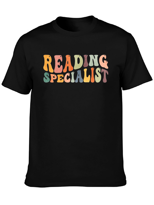 Reading Specialist Retro Style T-Shirt