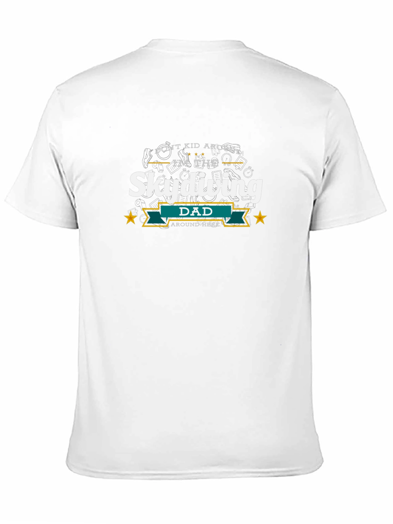 Skydiving Dad Graphic Tee
