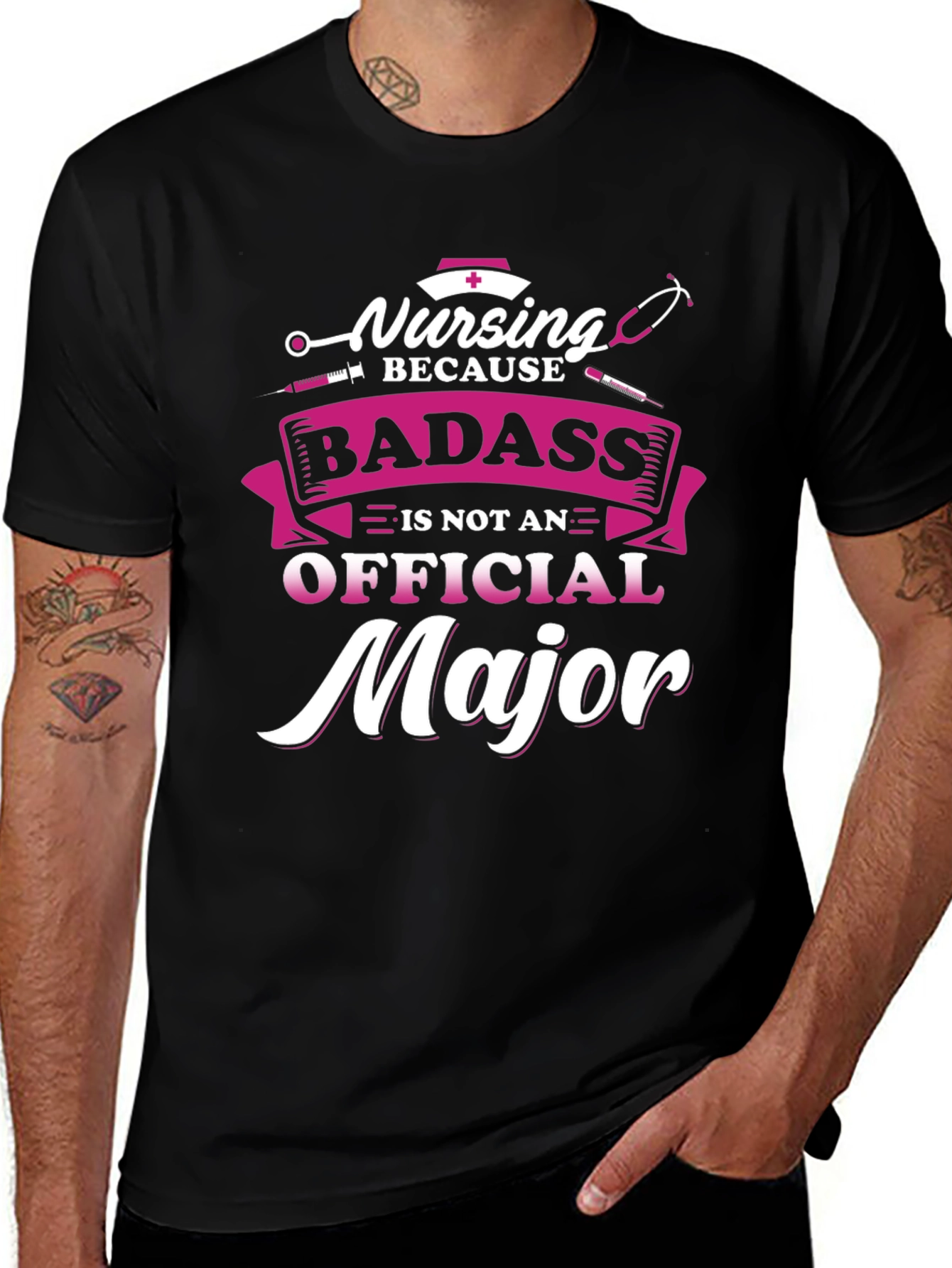 Nursing Badass T-Shirt - Nurse Apparel