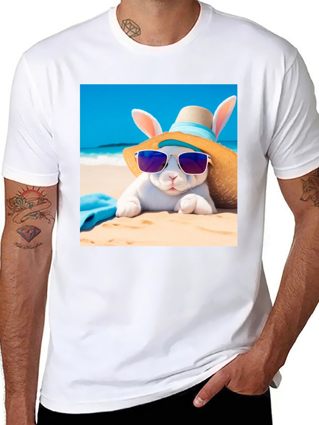 Beach Bunny T-Shirt - Vacation Vibes