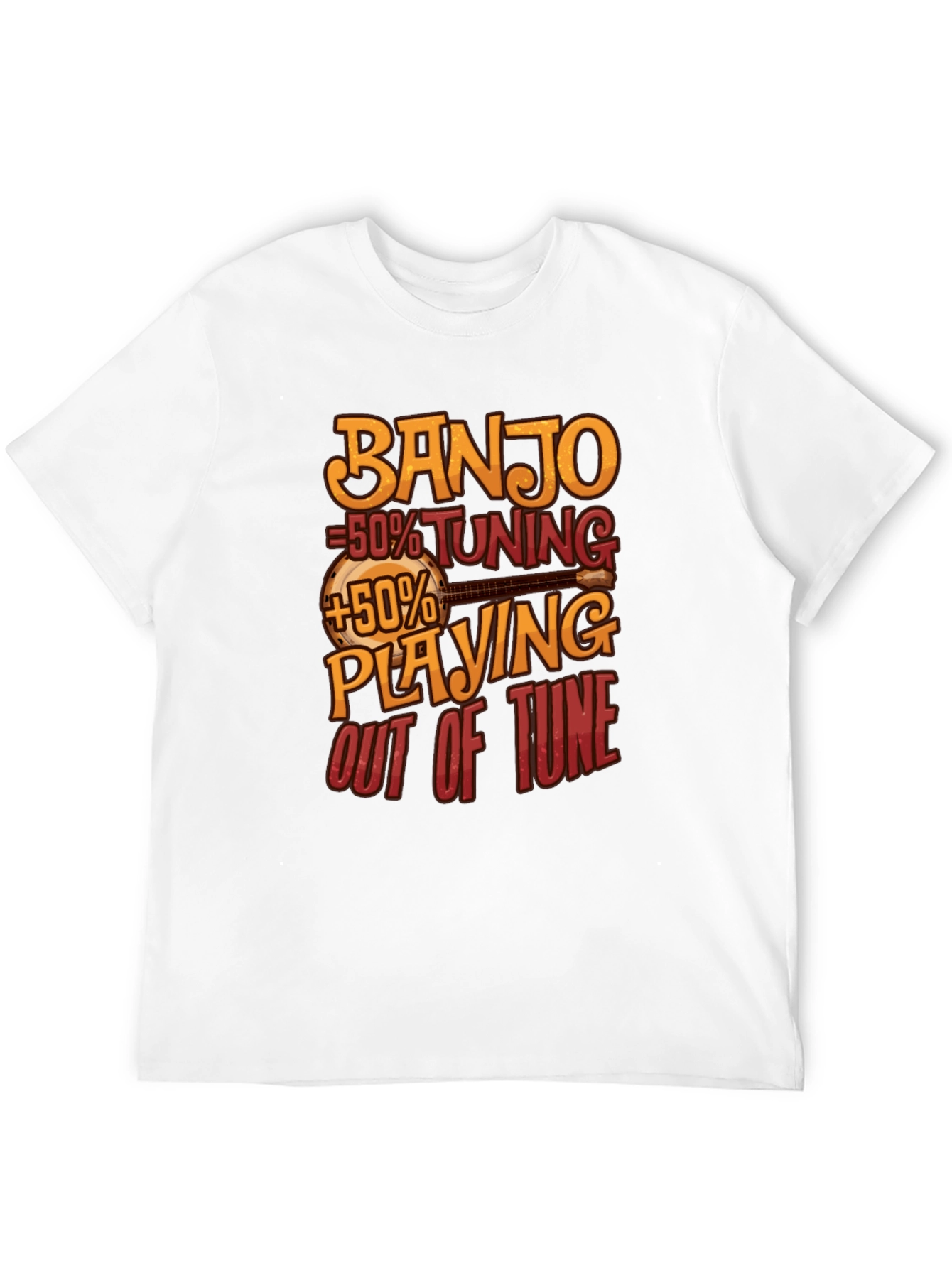 Banjo Tuning Playing Funny Musician T-Shirt
