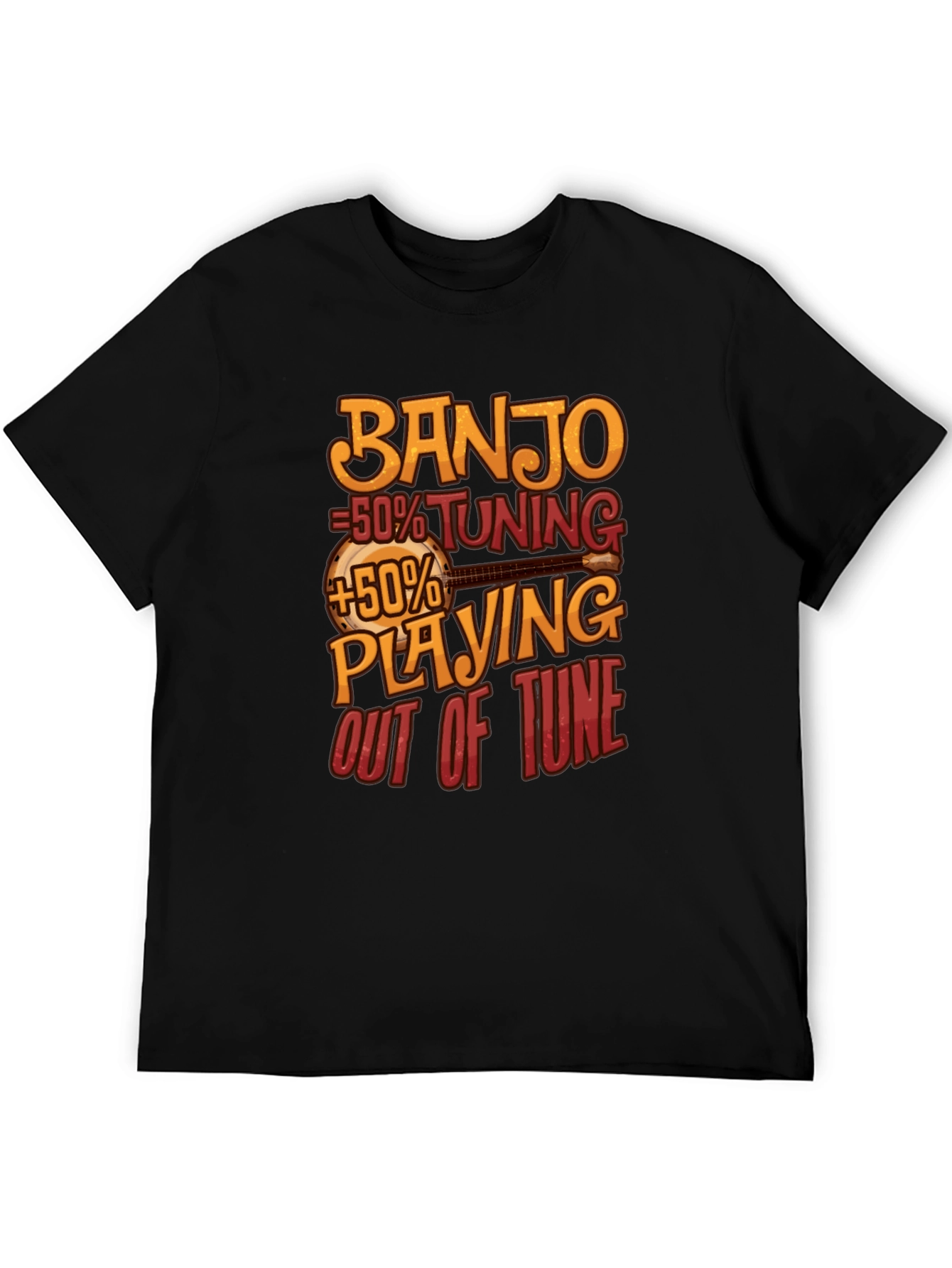 Banjo Tuning Playing Funny Musician T-Shirt