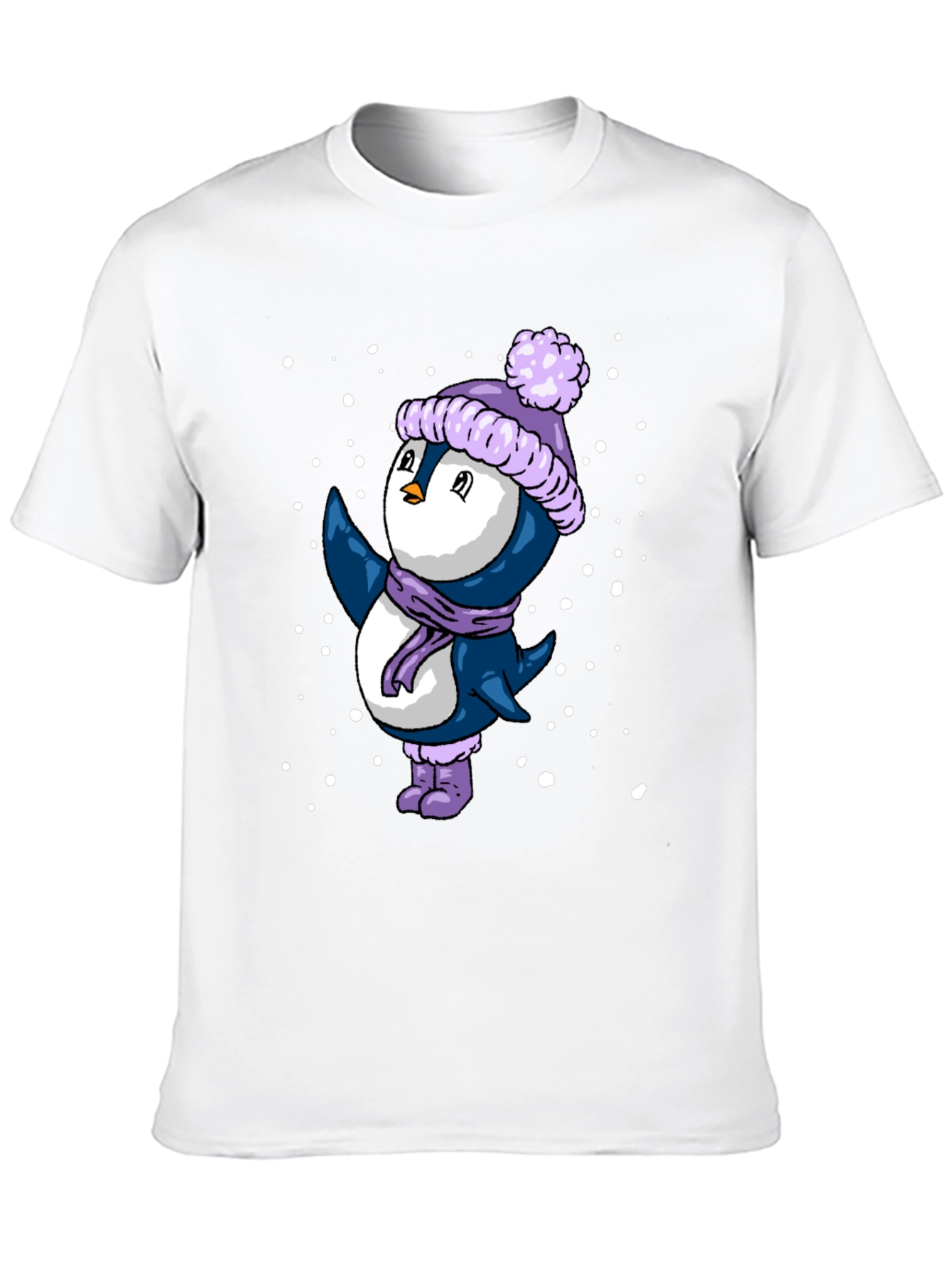 Winter Penguin Graphic Tee
