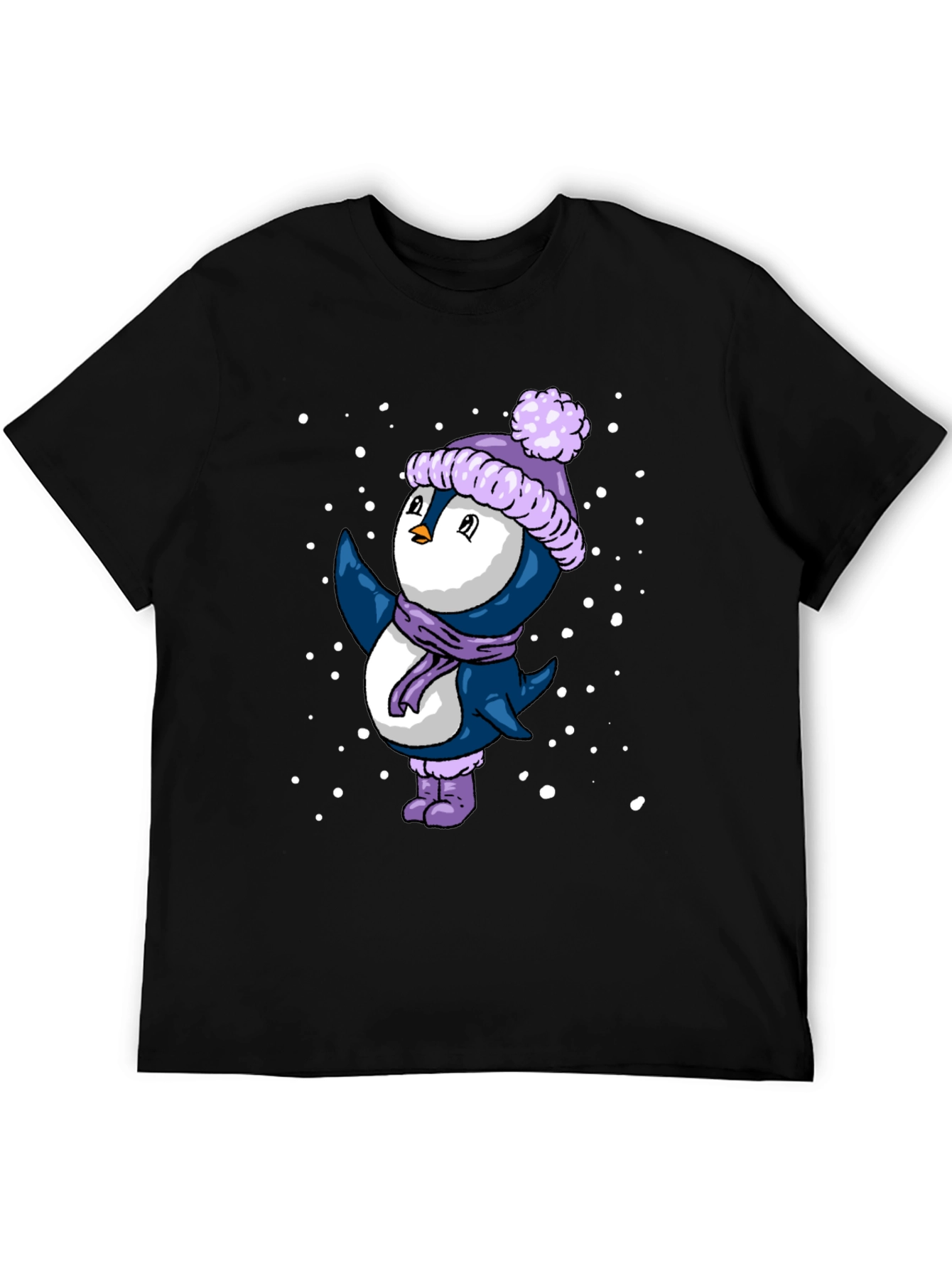 Winter Penguin Graphic Tee