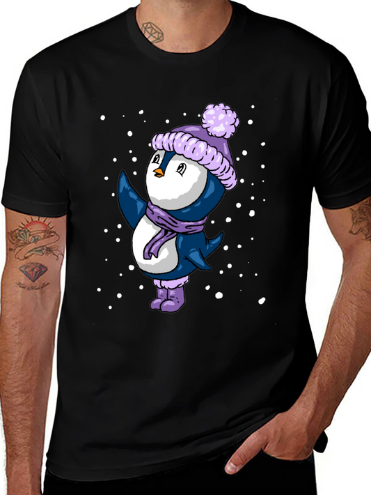 Winter Penguin Graphic Tee