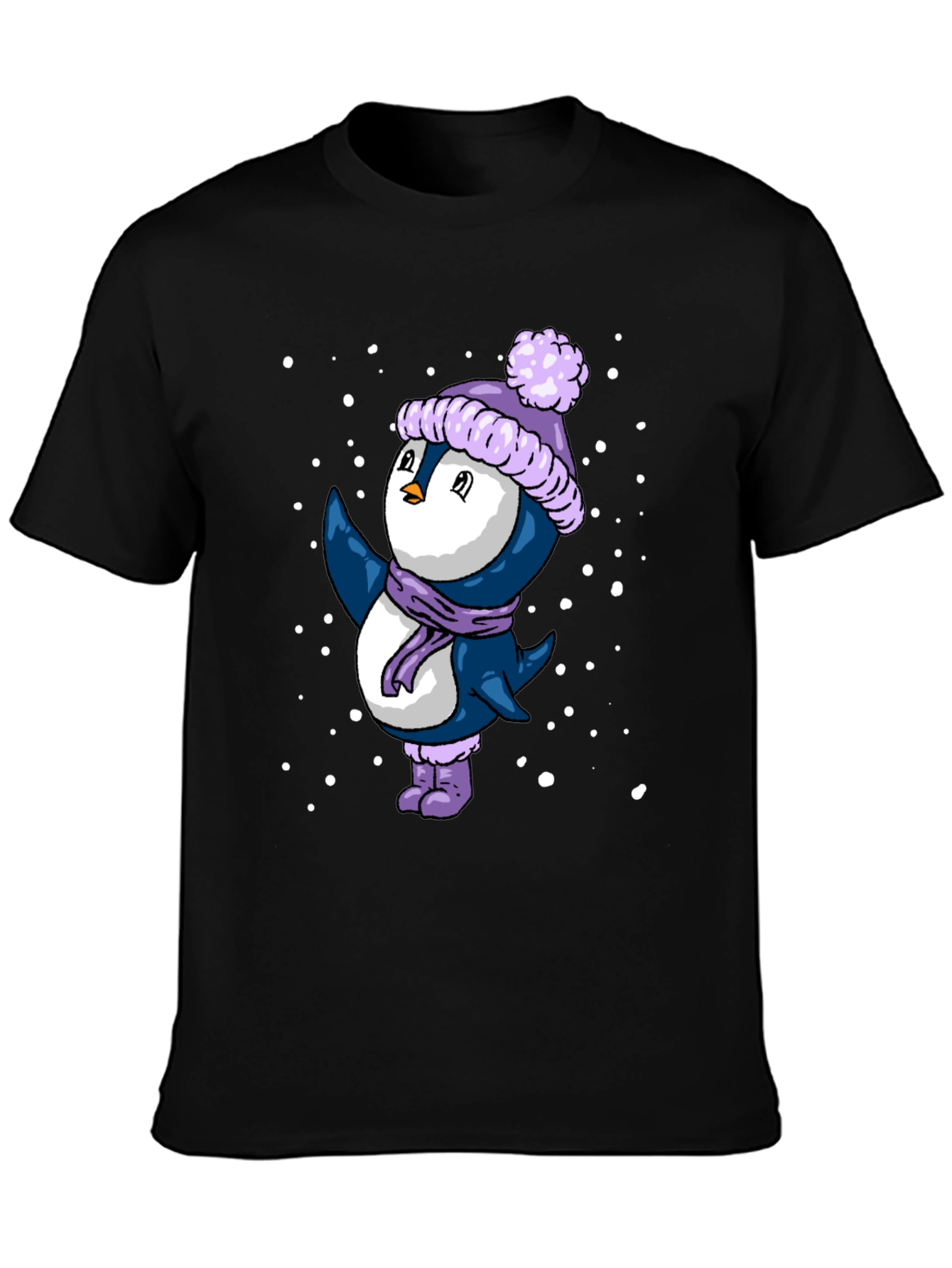 Winter Penguin Graphic Tee