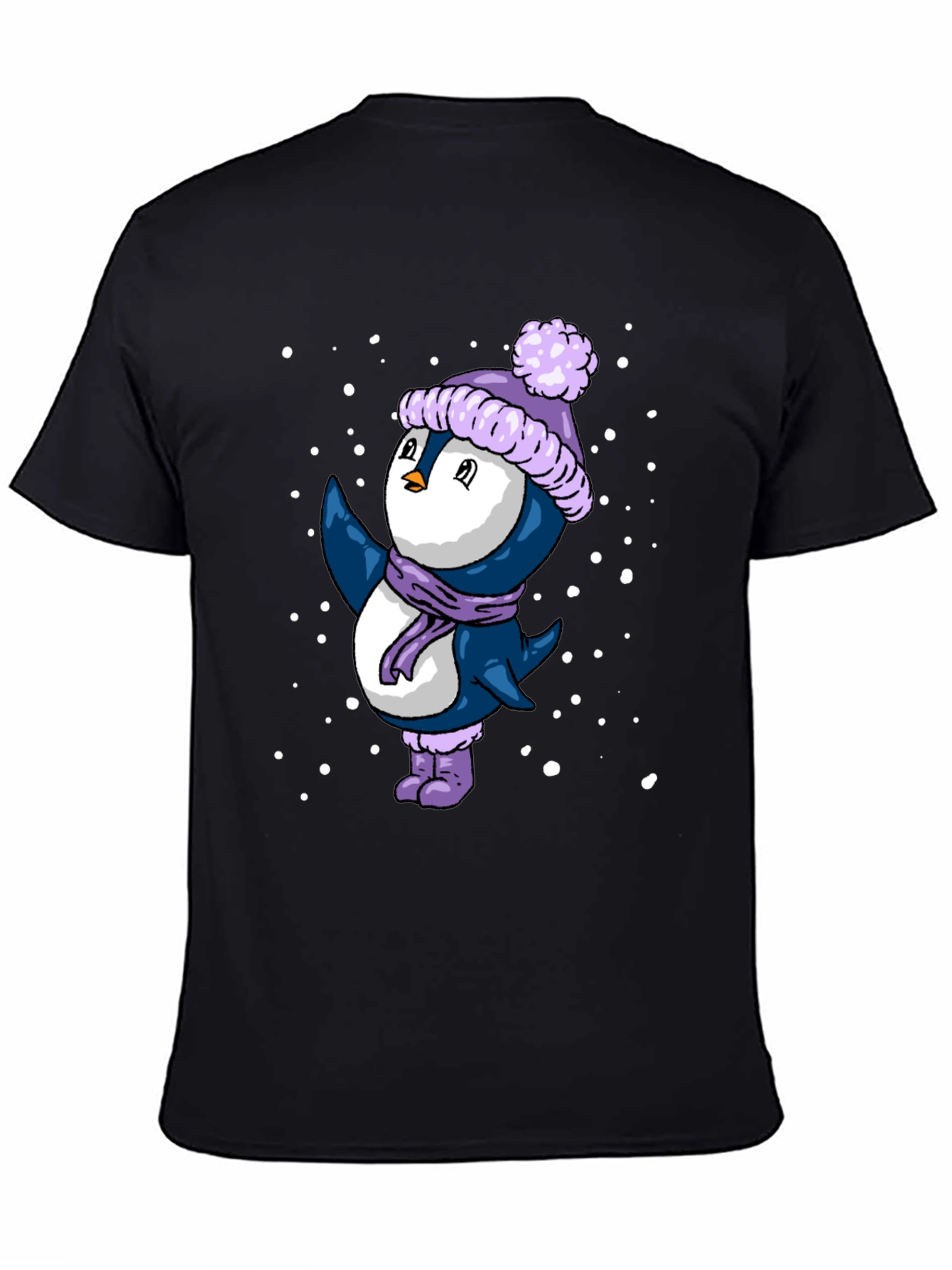 Winter Penguin Graphic Tee