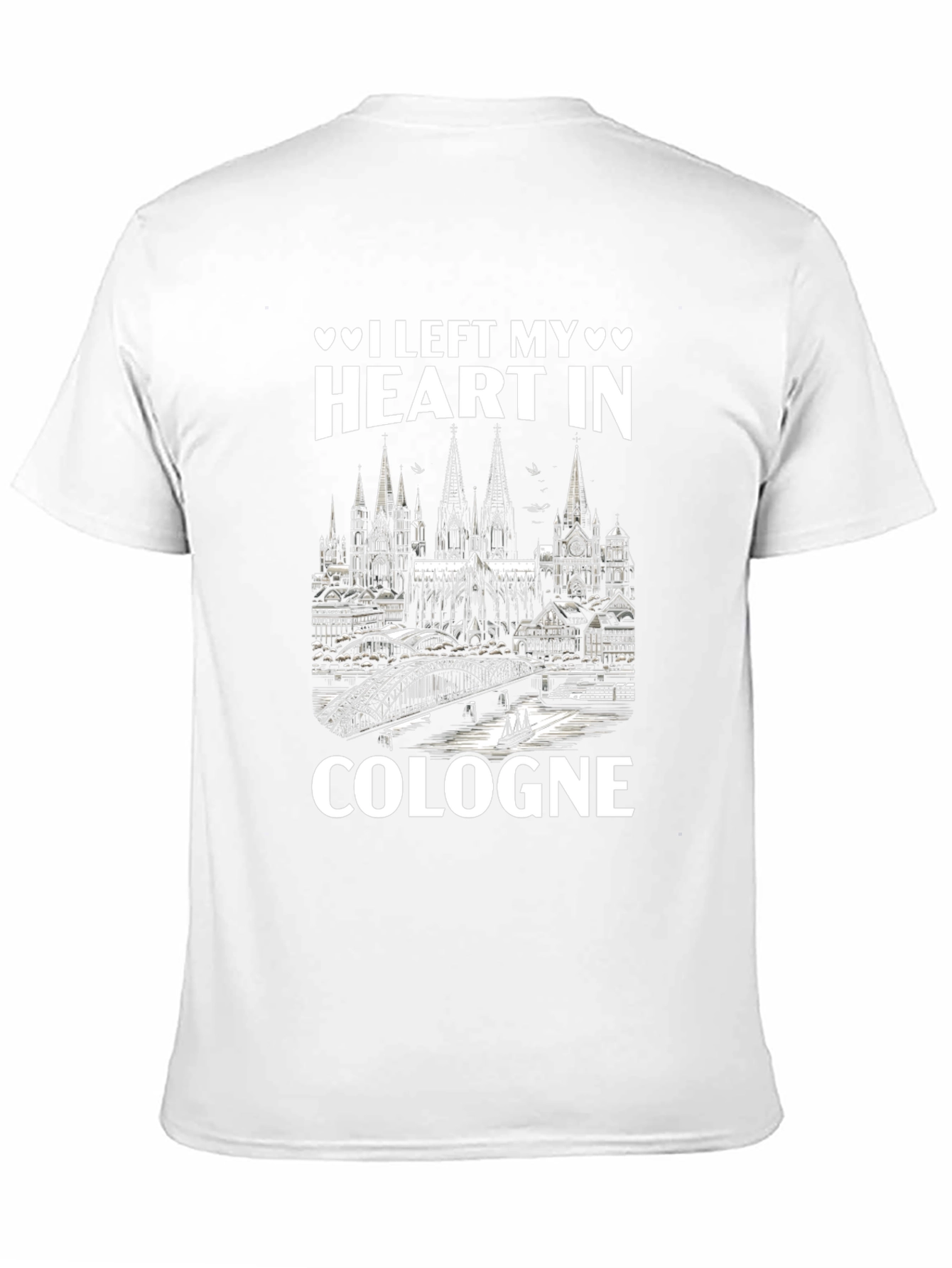 Cologne Heart Graphic T-Shirt