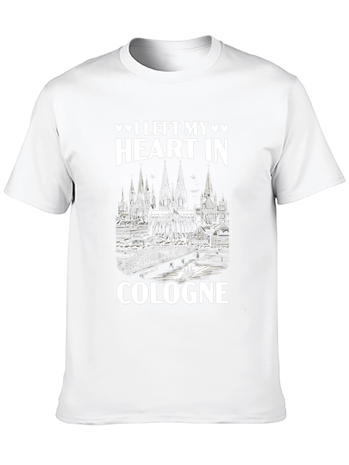 Cologne Heart Graphic T-Shirt