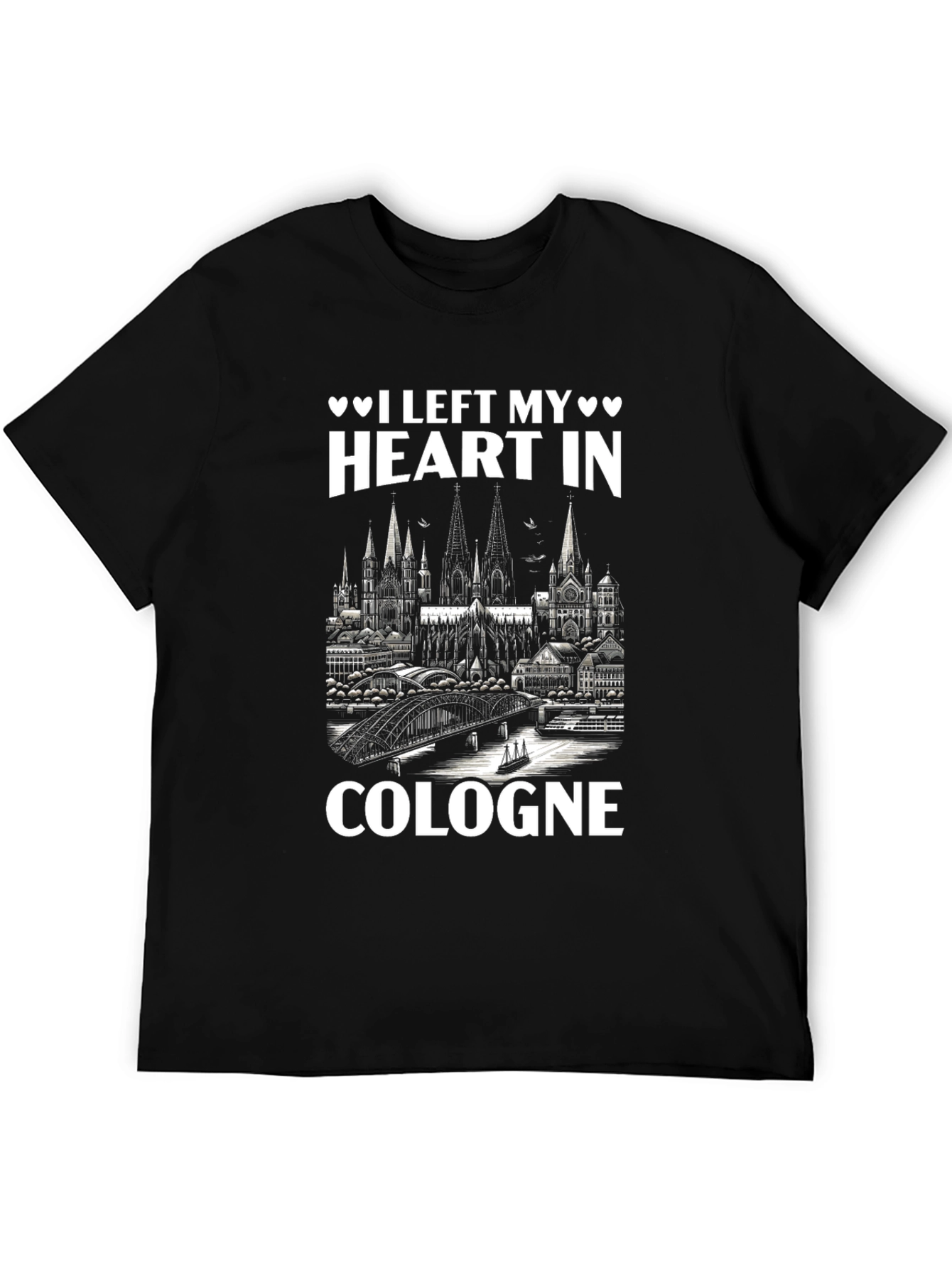 Cologne Heart Graphic T-Shirt