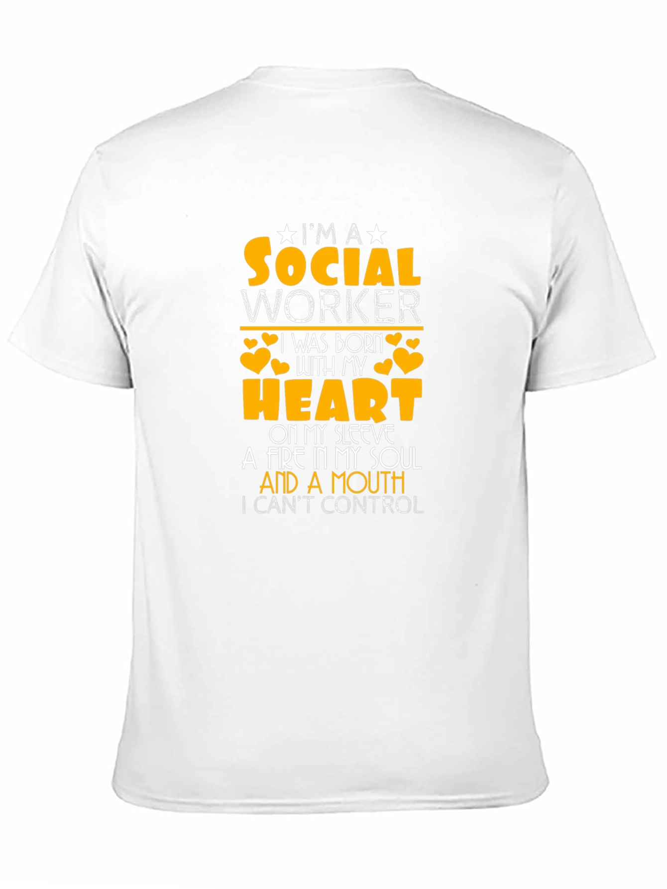 Social Worker T-Shirt - Heart & Soul Design
